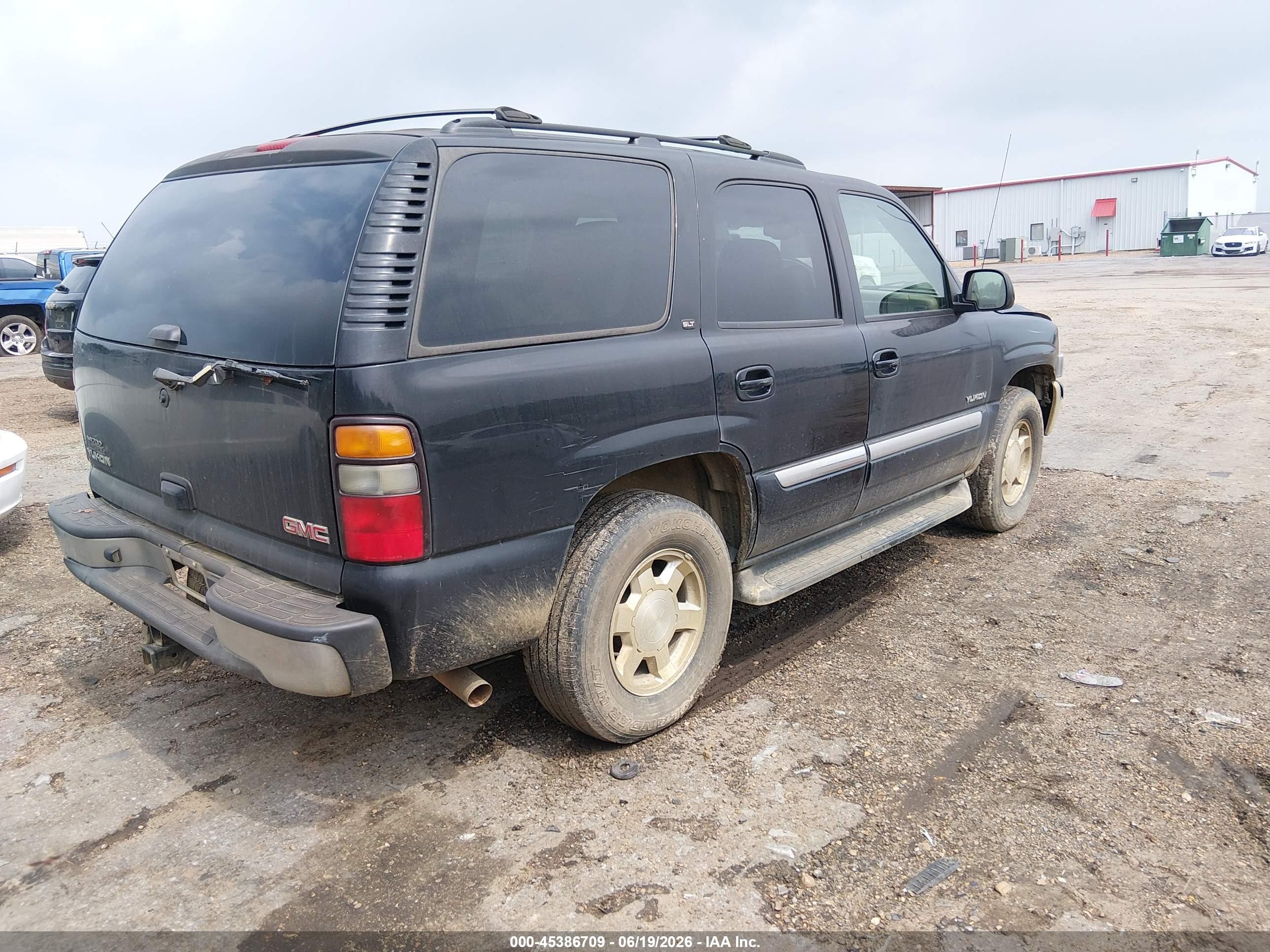 2006 Gmc Yukon Slt Черный vin: 1GKEC13Z76R135109