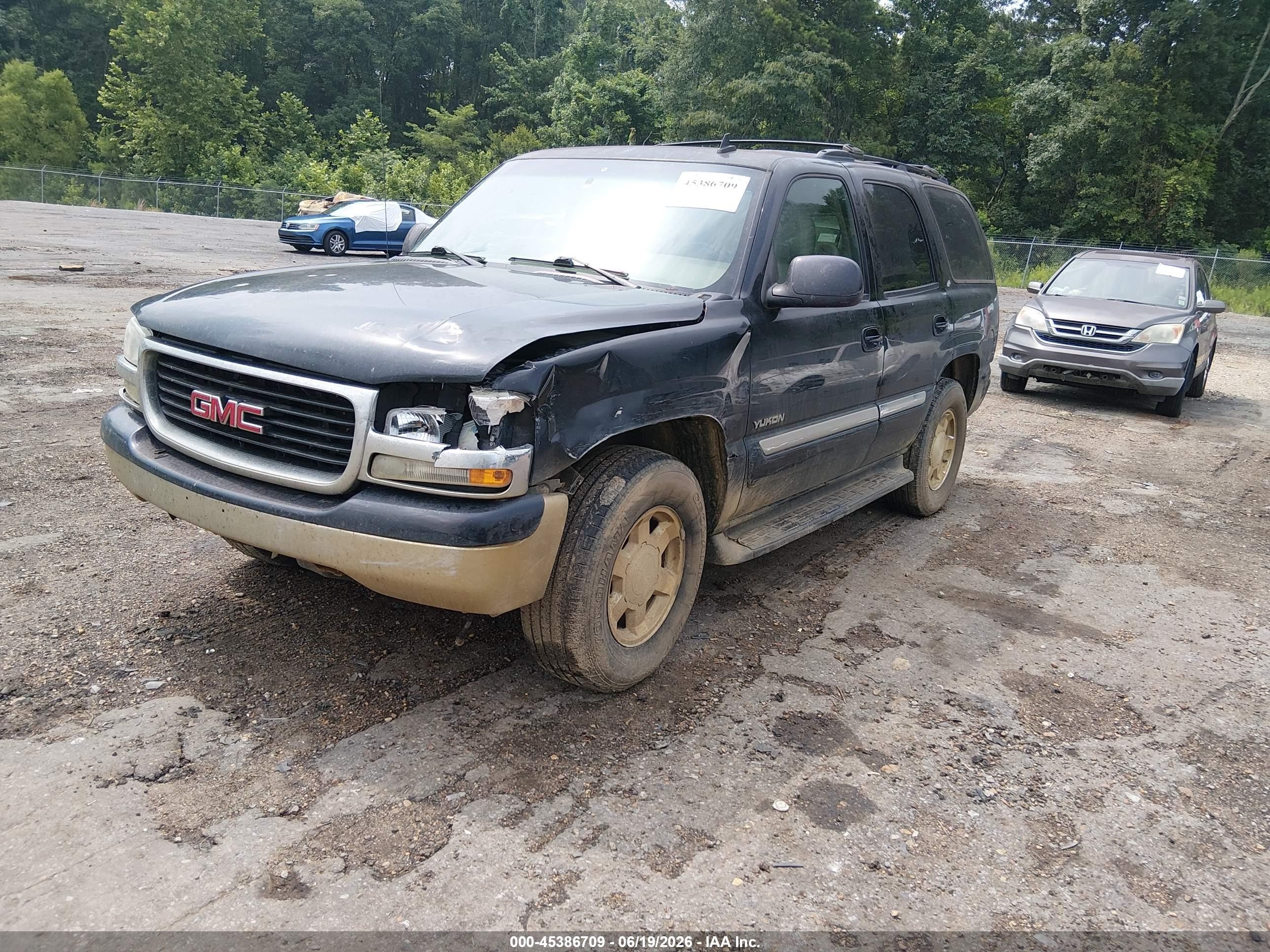 2006 Gmc Yukon Slt Черный vin: 1GKEC13Z76R135109