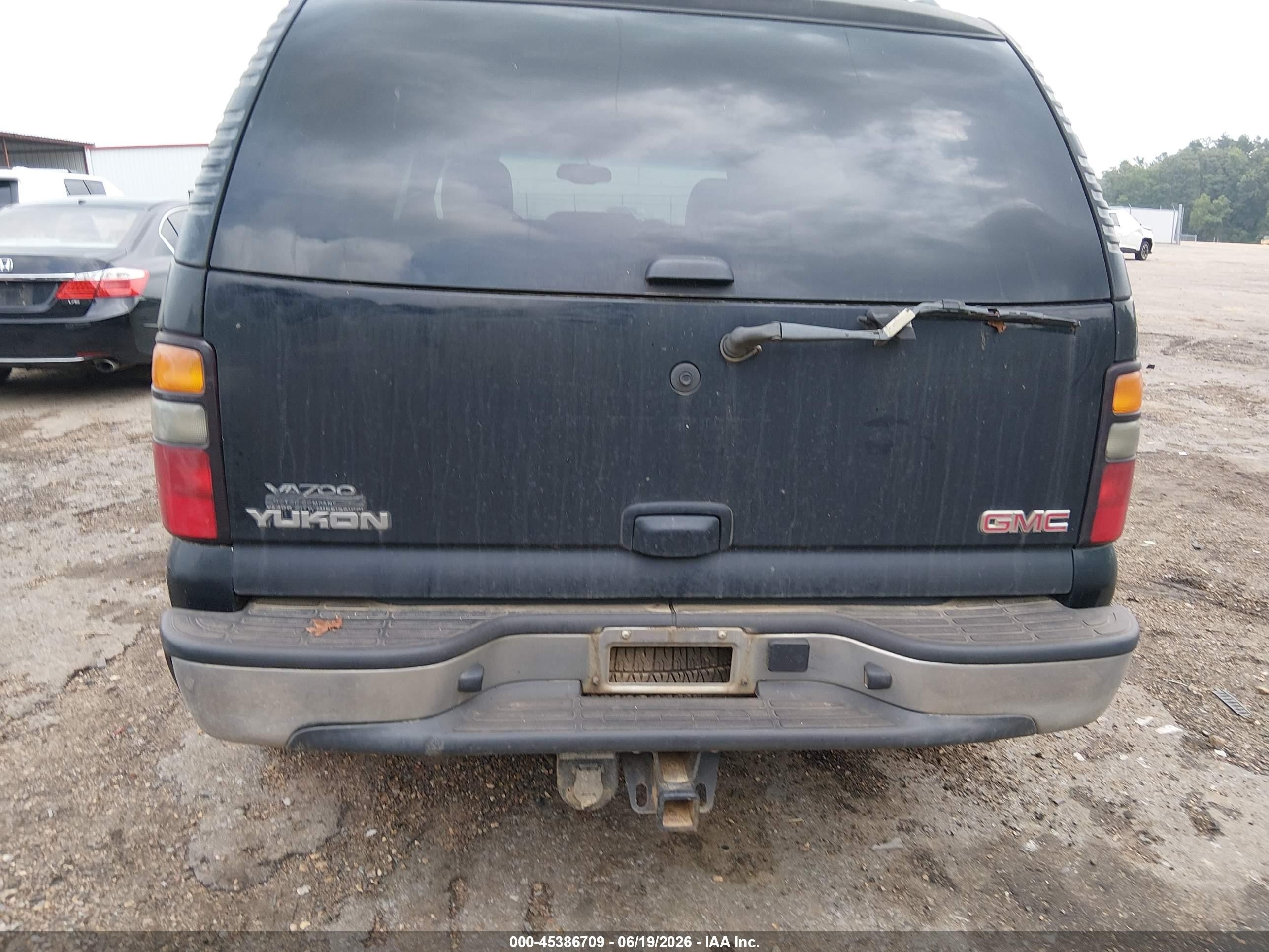 2006 Gmc Yukon Slt Черный vin: 1GKEC13Z76R135109