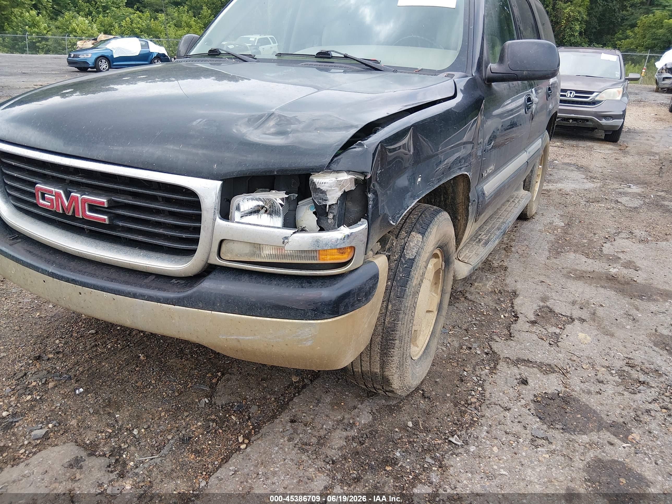 2006 Gmc Yukon Slt Черный vin: 1GKEC13Z76R135109