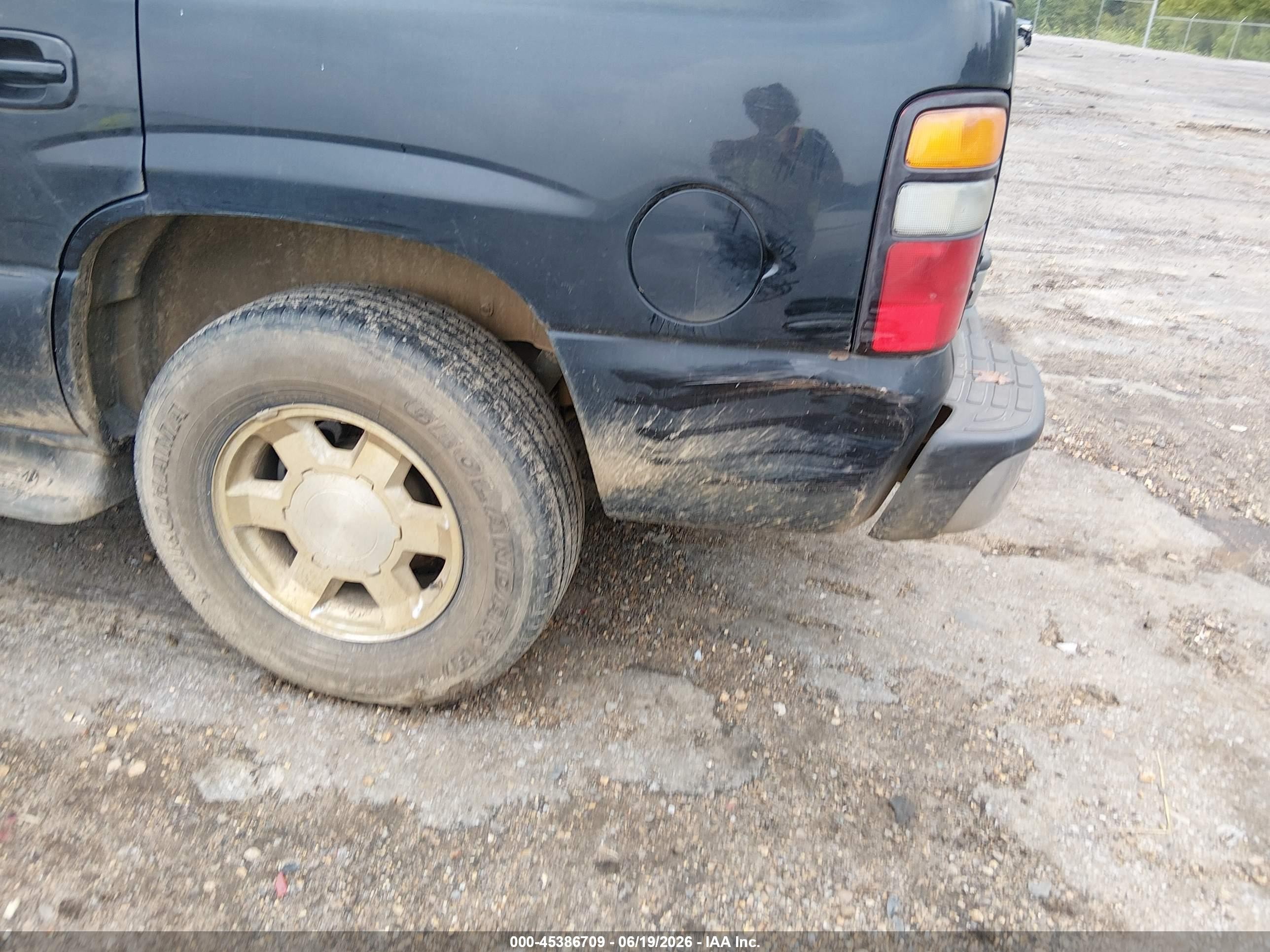 2006 Gmc Yukon Slt Черный vin: 1GKEC13Z76R135109