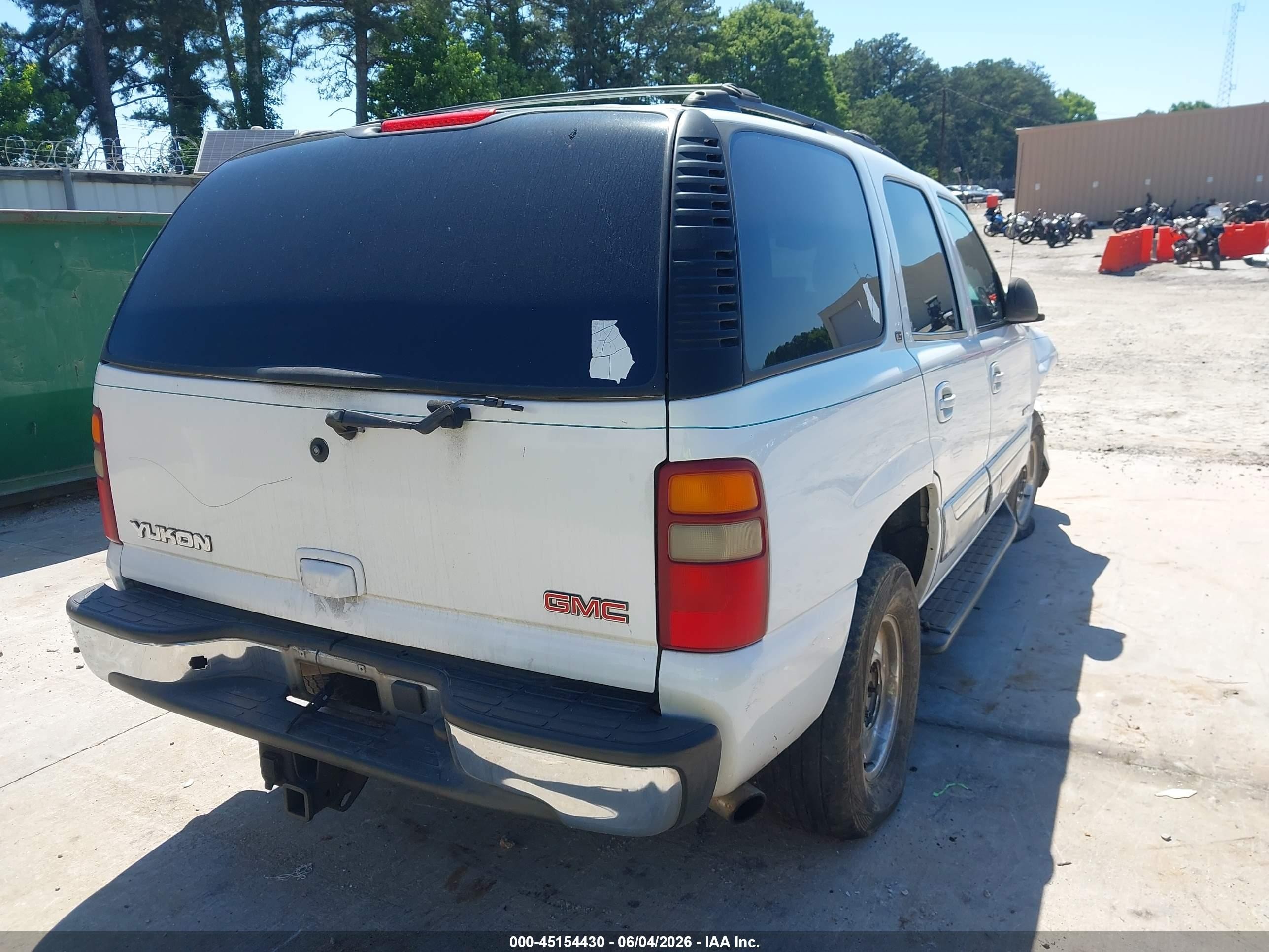 2002 Gmc Yukon Slt White vin: 1GKEC13Z82R302006