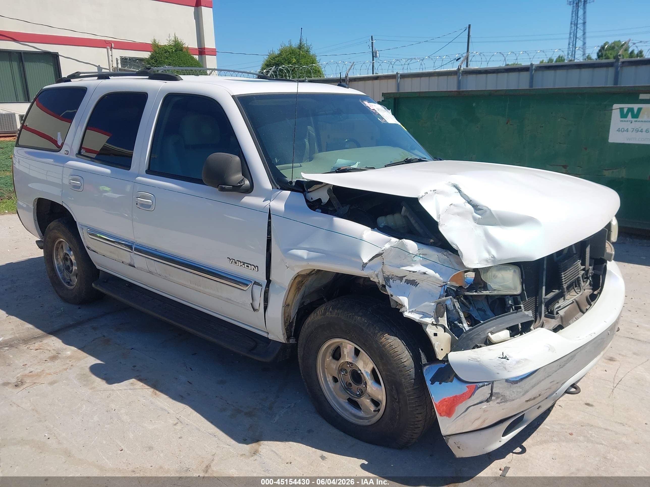 2002 Gmc Yukon Slt White vin: 1GKEC13Z82R302006