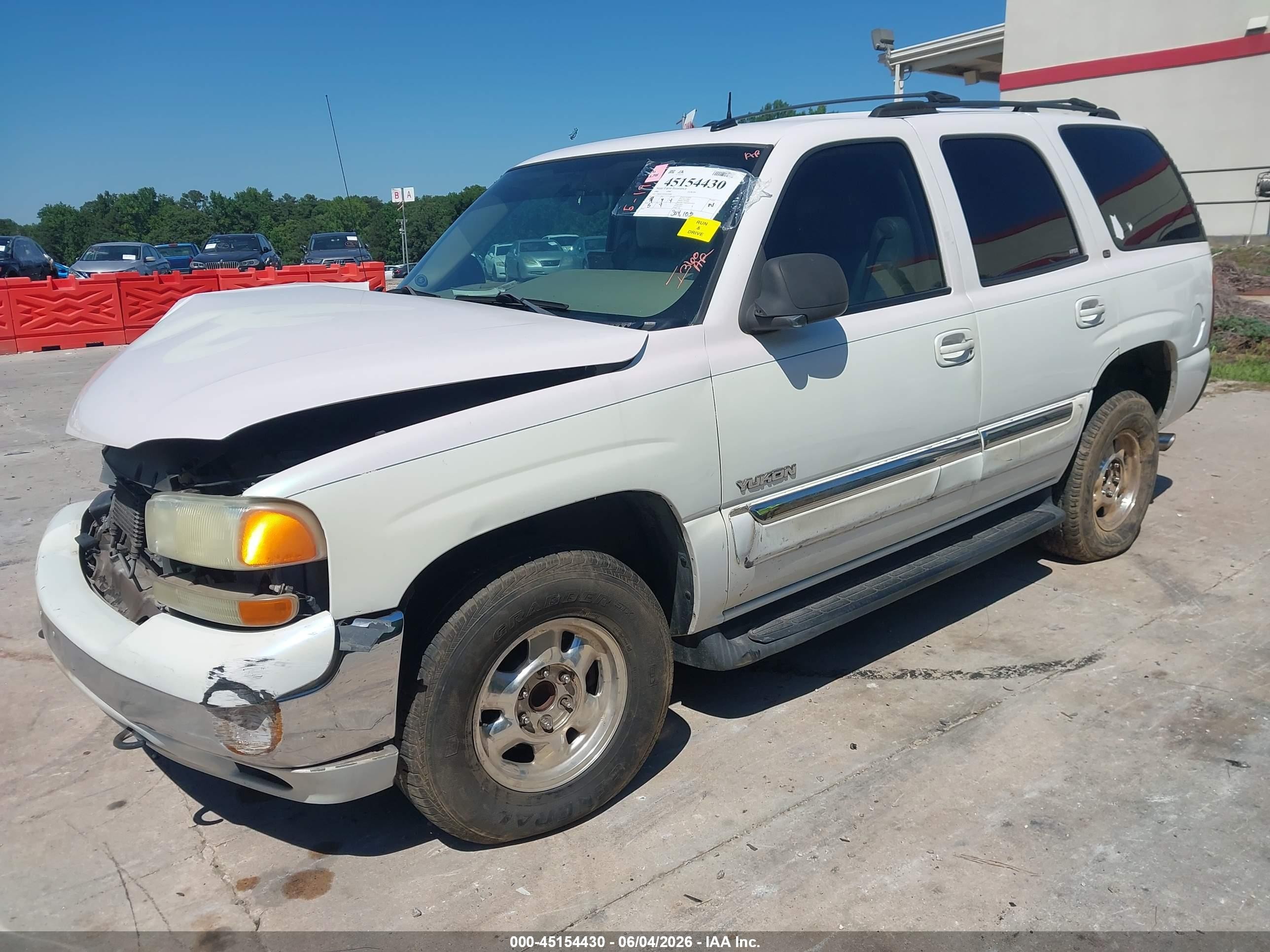 2002 Gmc Yukon Slt White vin: 1GKEC13Z82R302006