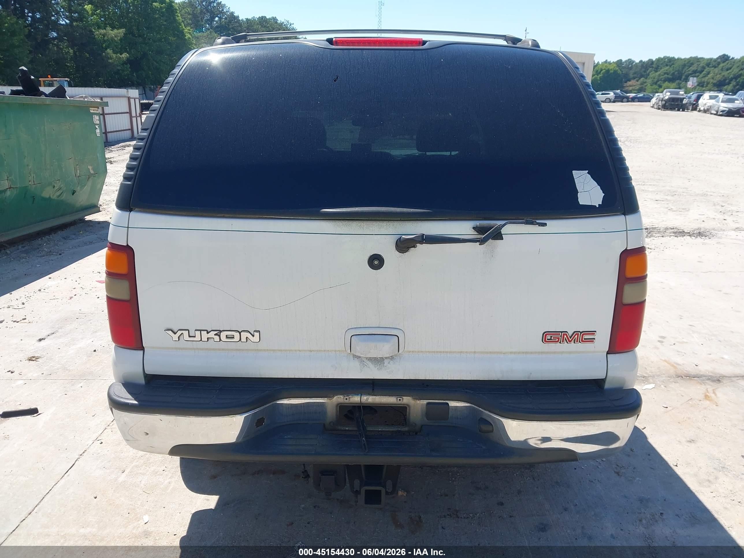 2002 Gmc Yukon Slt White vin: 1GKEC13Z82R302006