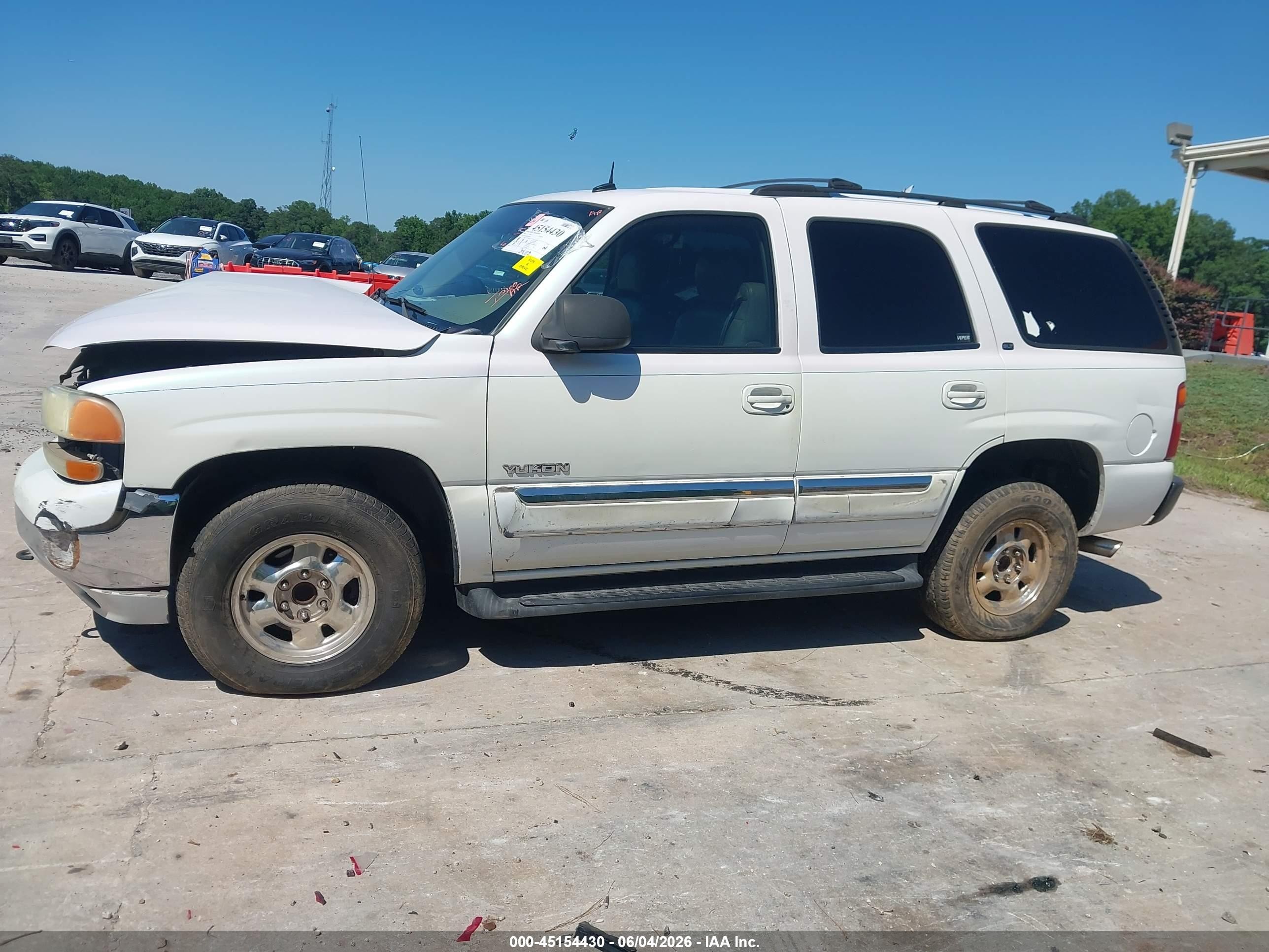 2002 Gmc Yukon Slt White vin: 1GKEC13Z82R302006