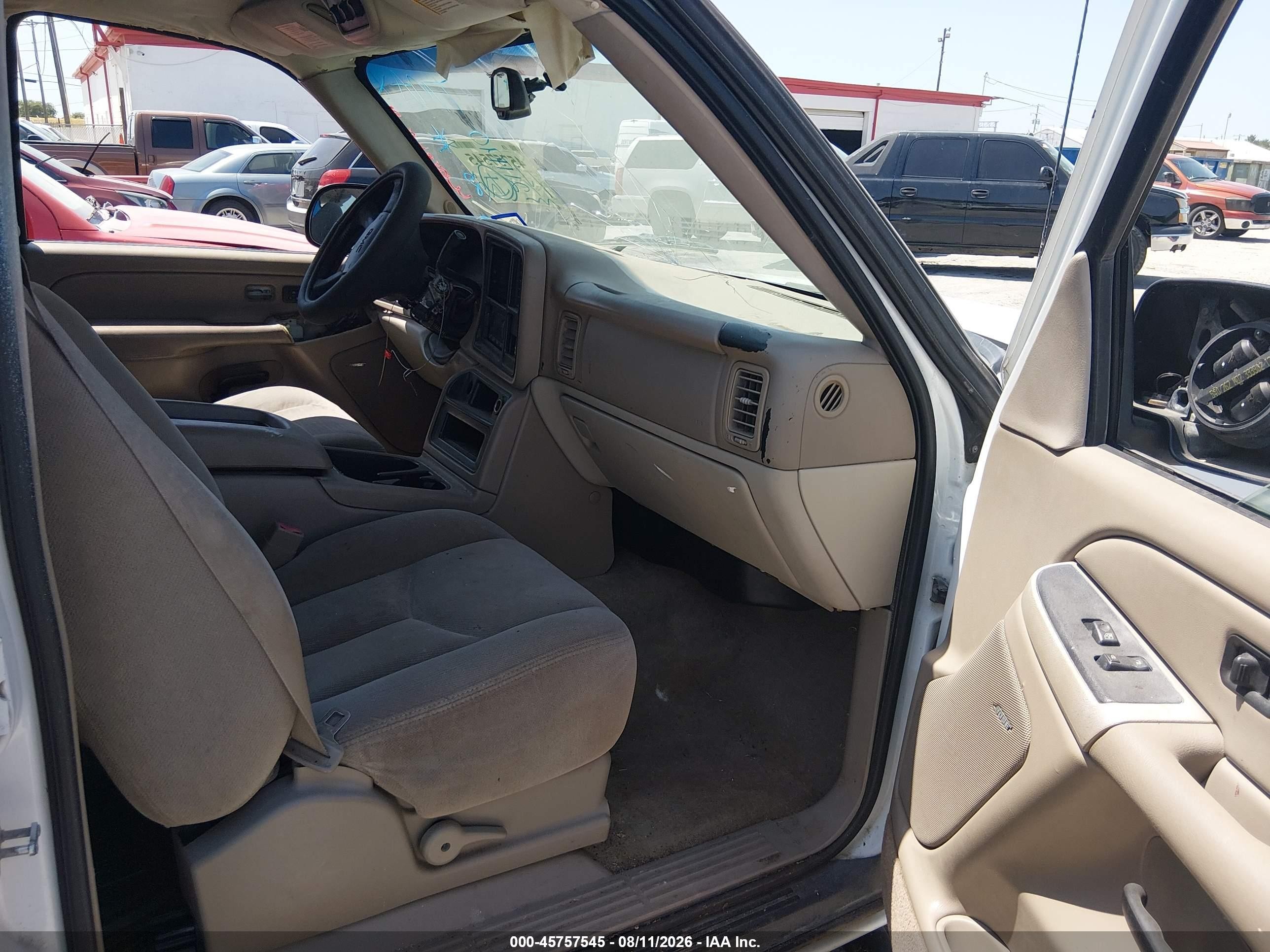 2004 Gmc Yukon Sle White vin: 1GKEC13Z84J211190