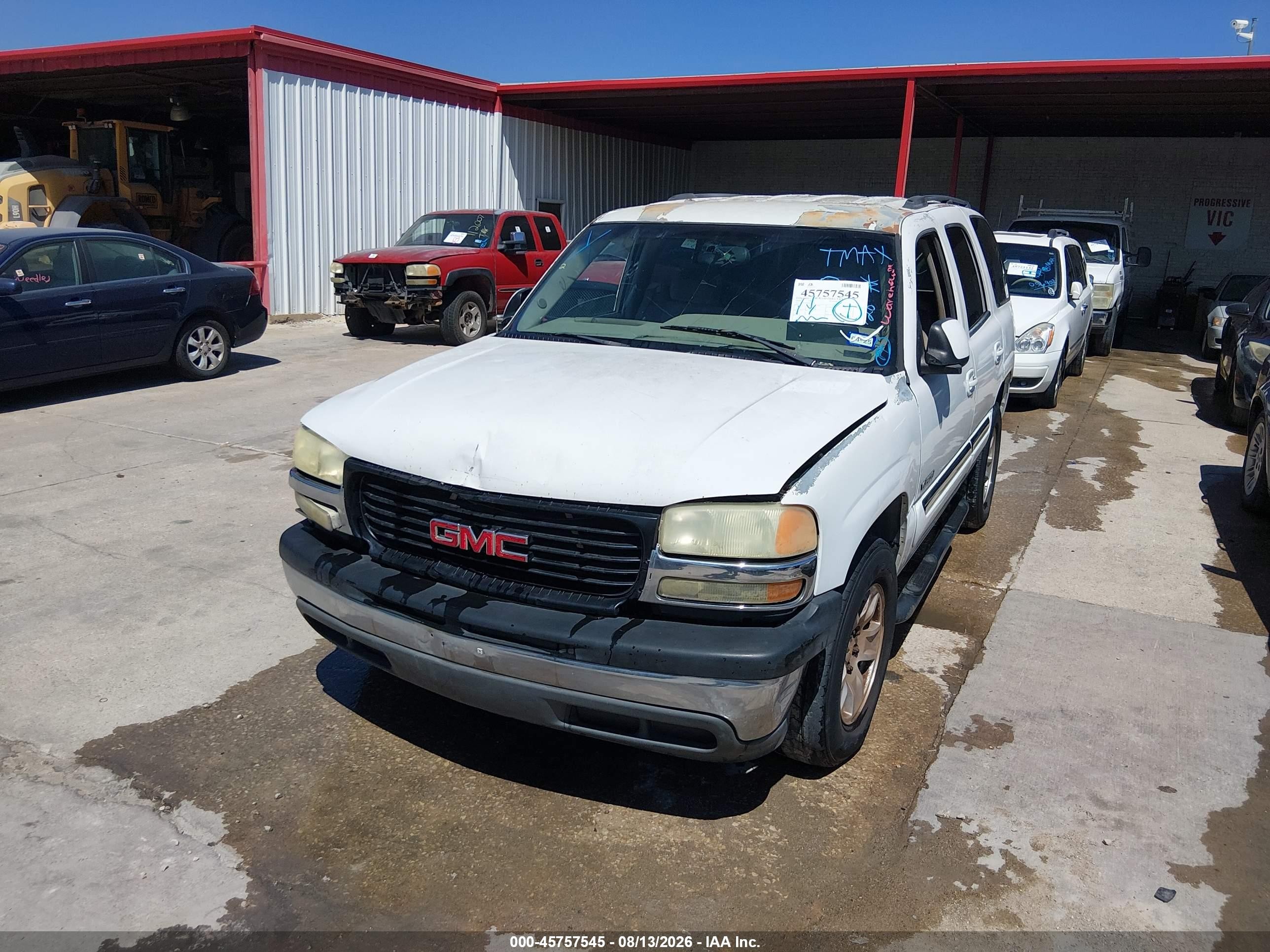 2004 Gmc Yukon Sle White vin: 1GKEC13Z84J211190