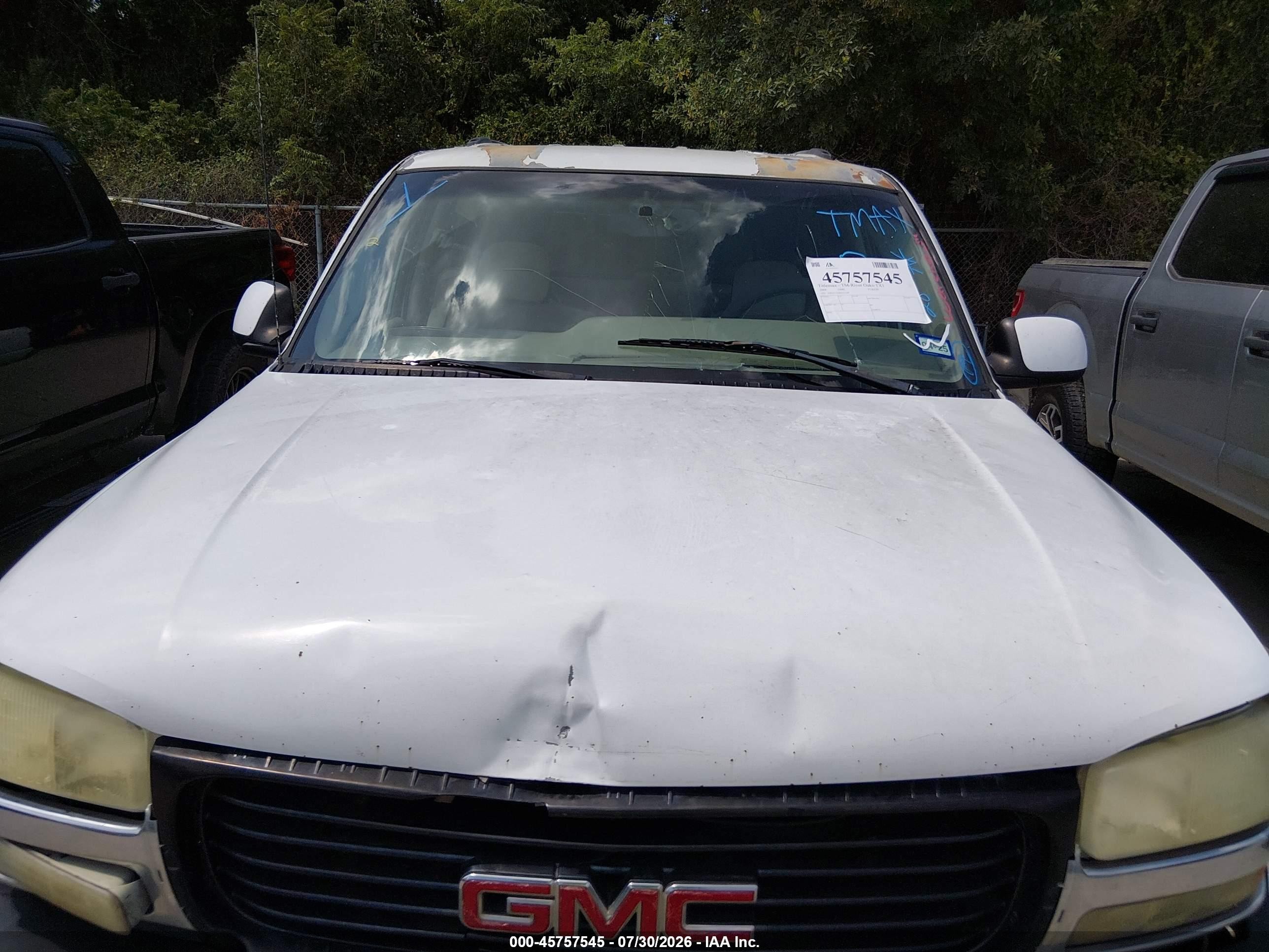 2004 Gmc Yukon Sle White vin: 1GKEC13Z84J211190