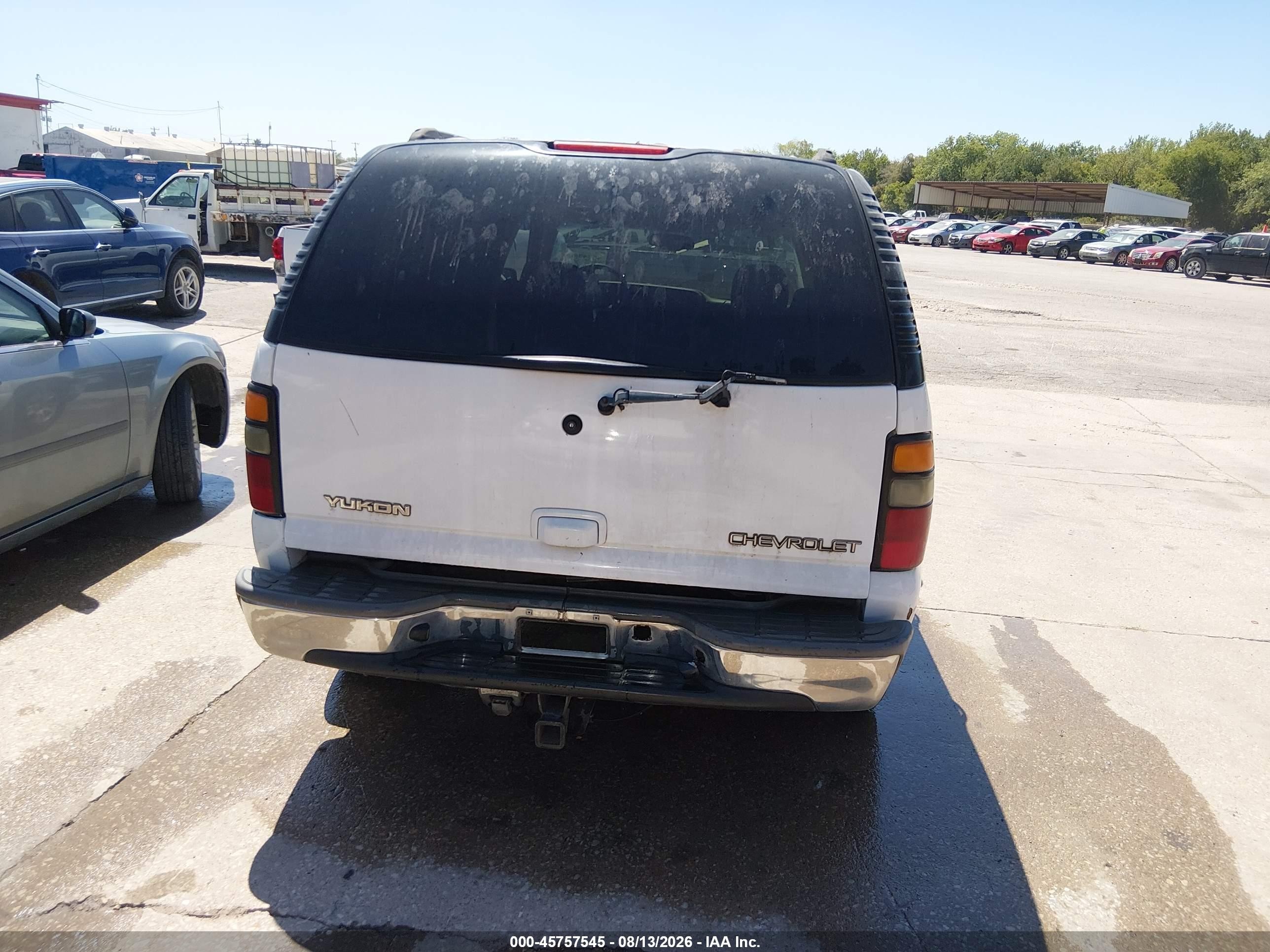 2004 Gmc Yukon Sle White vin: 1GKEC13Z84J211190