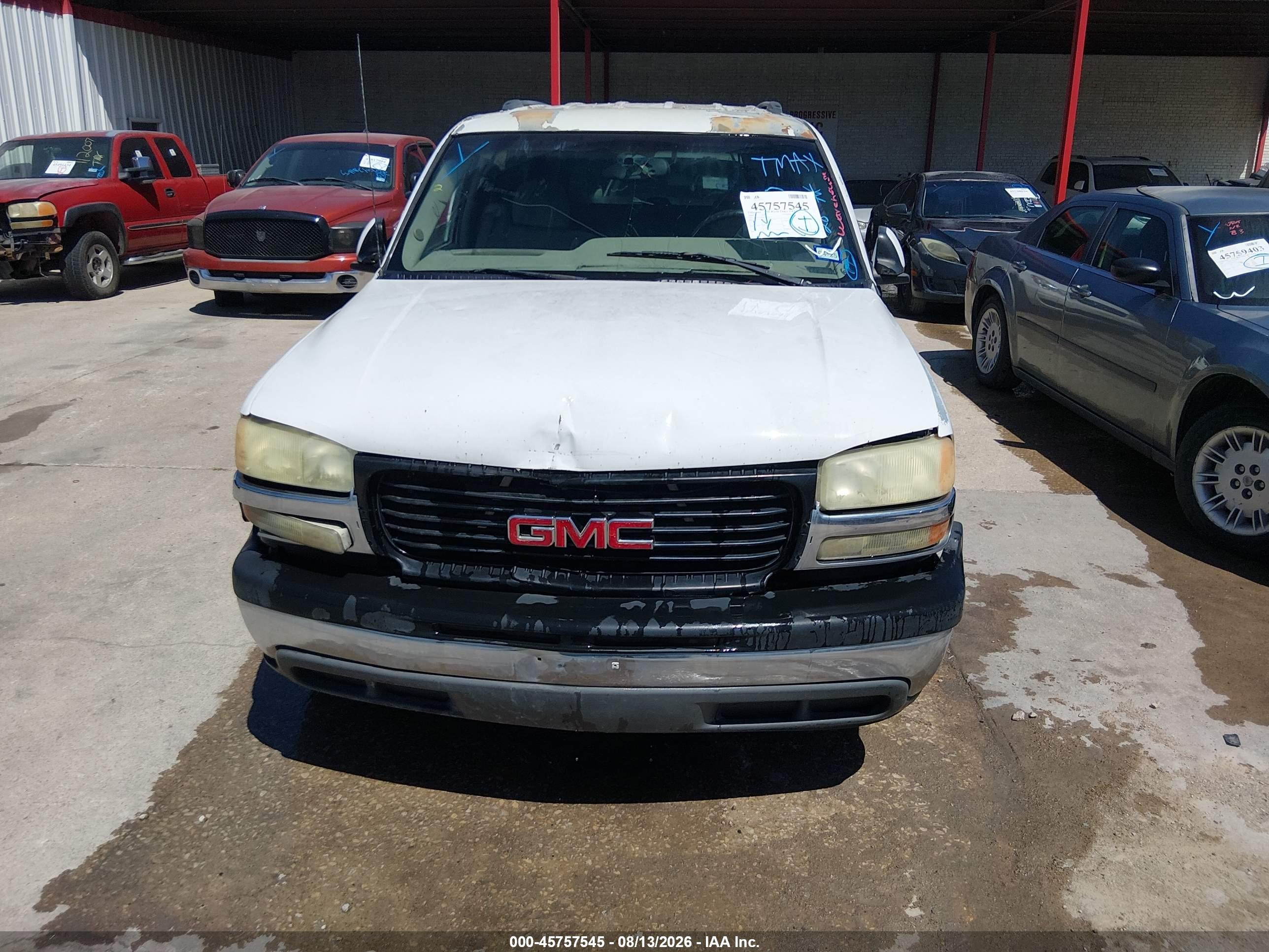2004 Gmc Yukon Sle White vin: 1GKEC13Z84J211190