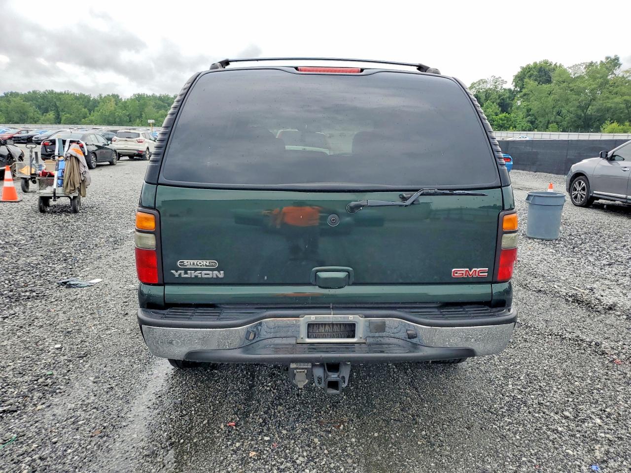 2004 Gmc Yukon Green vin: 1GKEC13Z84R255109