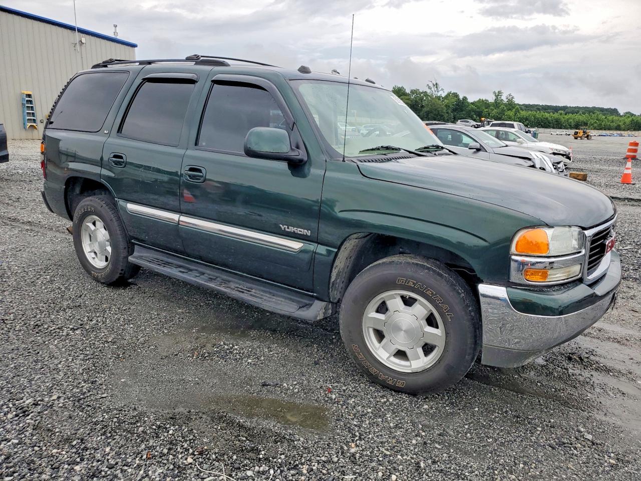 2004 Gmc Yukon Green vin: 1GKEC13Z84R255109