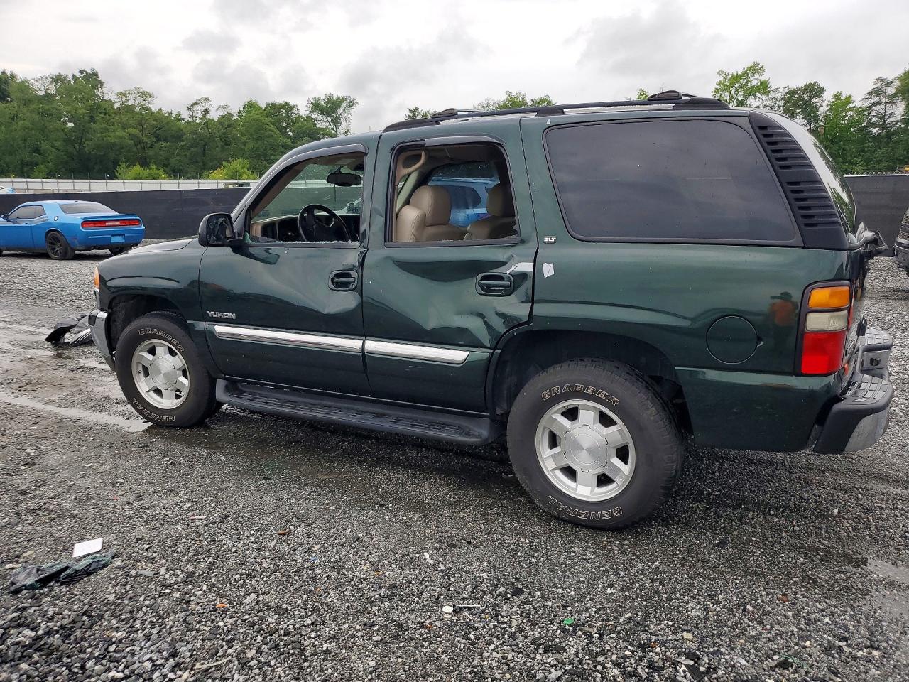 2004 Gmc Yukon Green vin: 1GKEC13Z84R255109