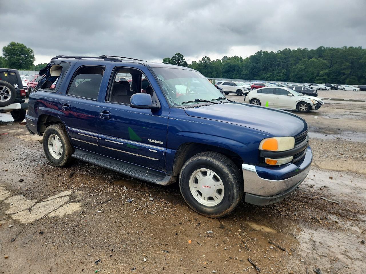 2002 Gmc Yukon Blue vin: 1GKEC13Z92R196410