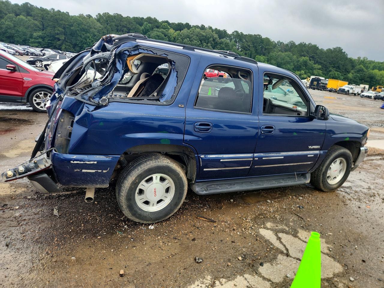 2002 Gmc Yukon Blue vin: 1GKEC13Z92R196410