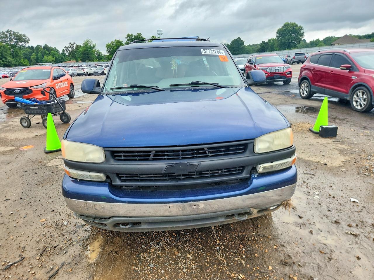 2002 Gmc Yukon Blue vin: 1GKEC13Z92R196410