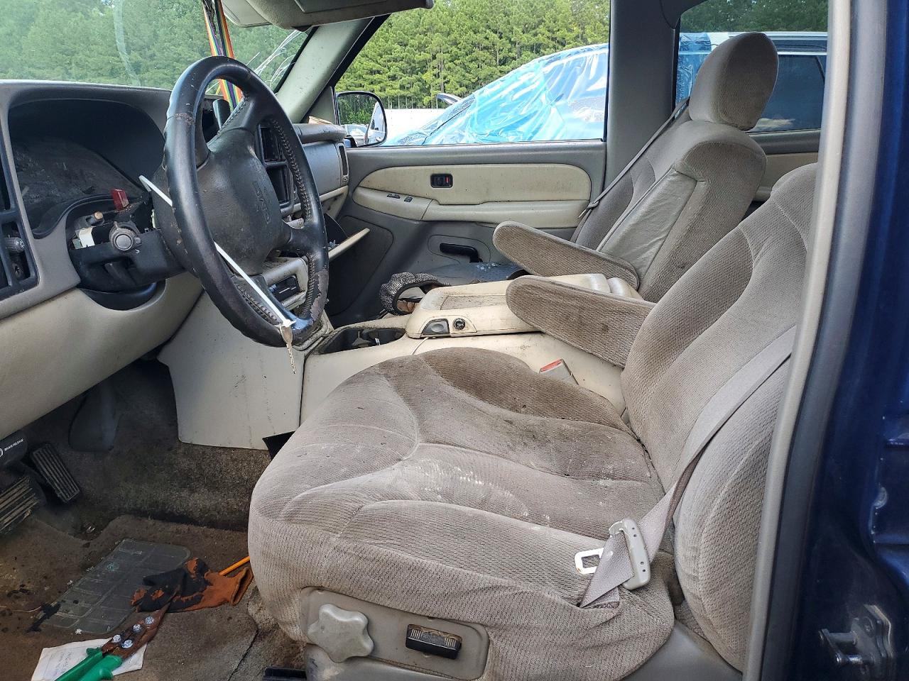 2002 Gmc Yukon Blue vin: 1GKEC13Z92R196410