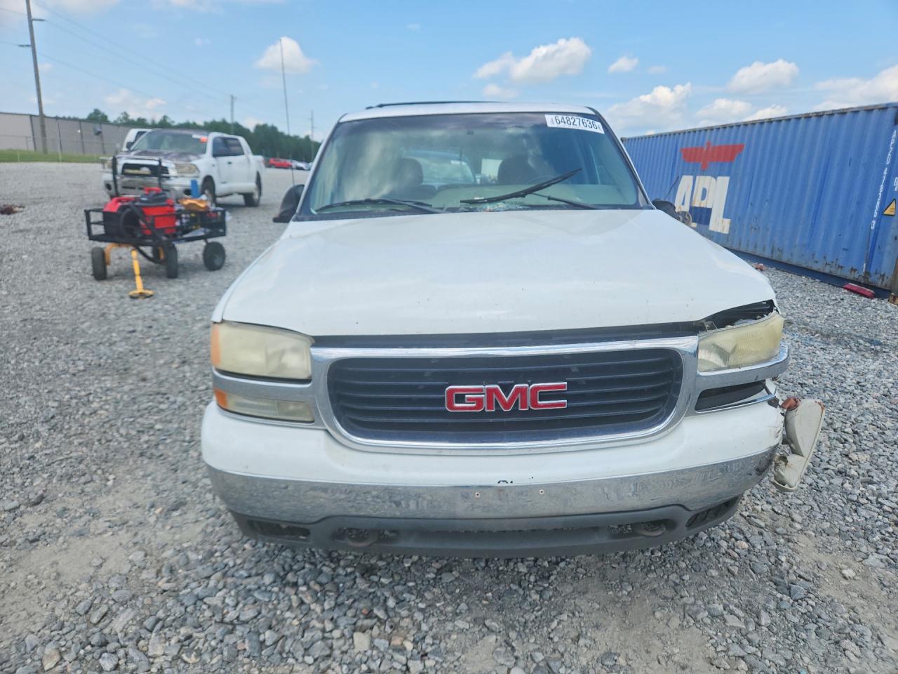 2002 Gmc Yukon White vin: 1GKEC13Z92R245864