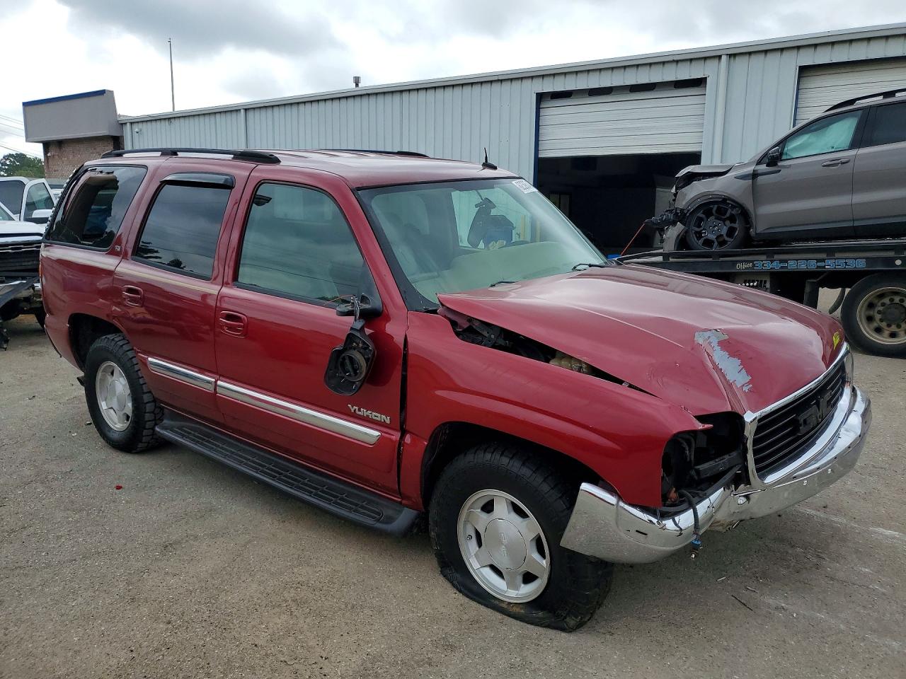 2004 Gmc Yukon Burgundy vin: 1GKEC13Z94J219492