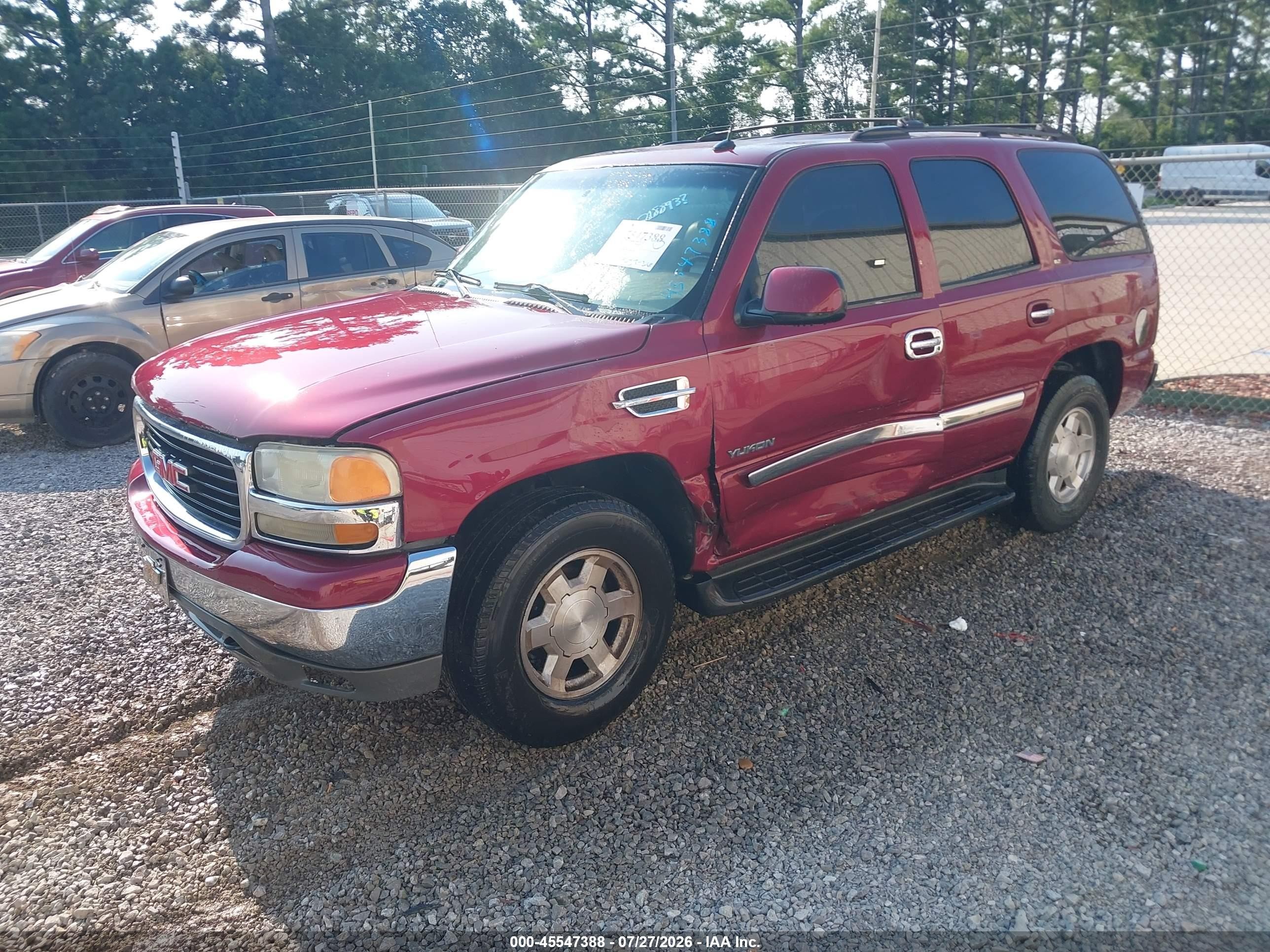 2004 Gmc Yukon Slt Red vin: 1GKEC13Z94R218893