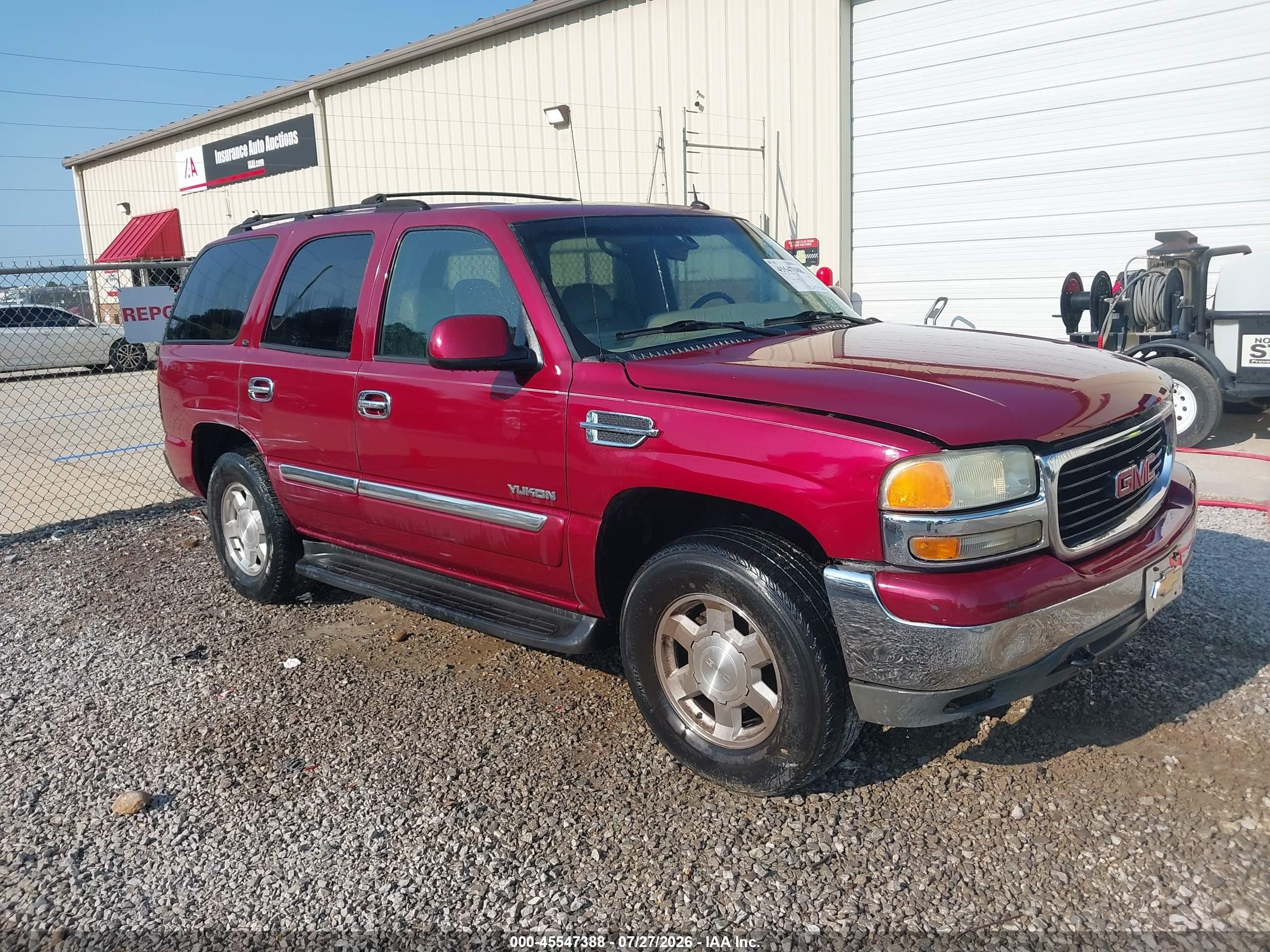 2004 Gmc Yukon Slt Red vin: 1GKEC13Z94R218893