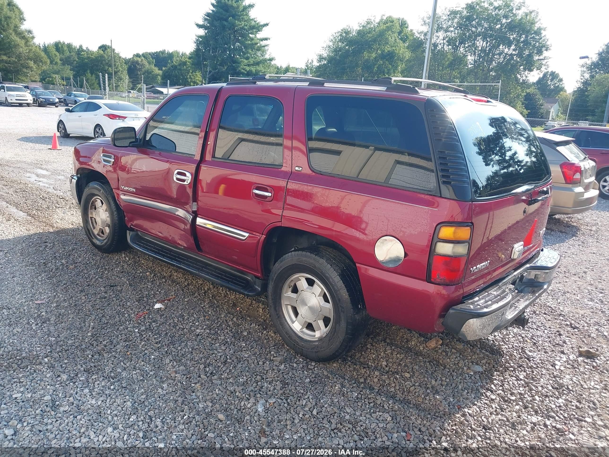 2004 Gmc Yukon Slt Red vin: 1GKEC13Z94R218893