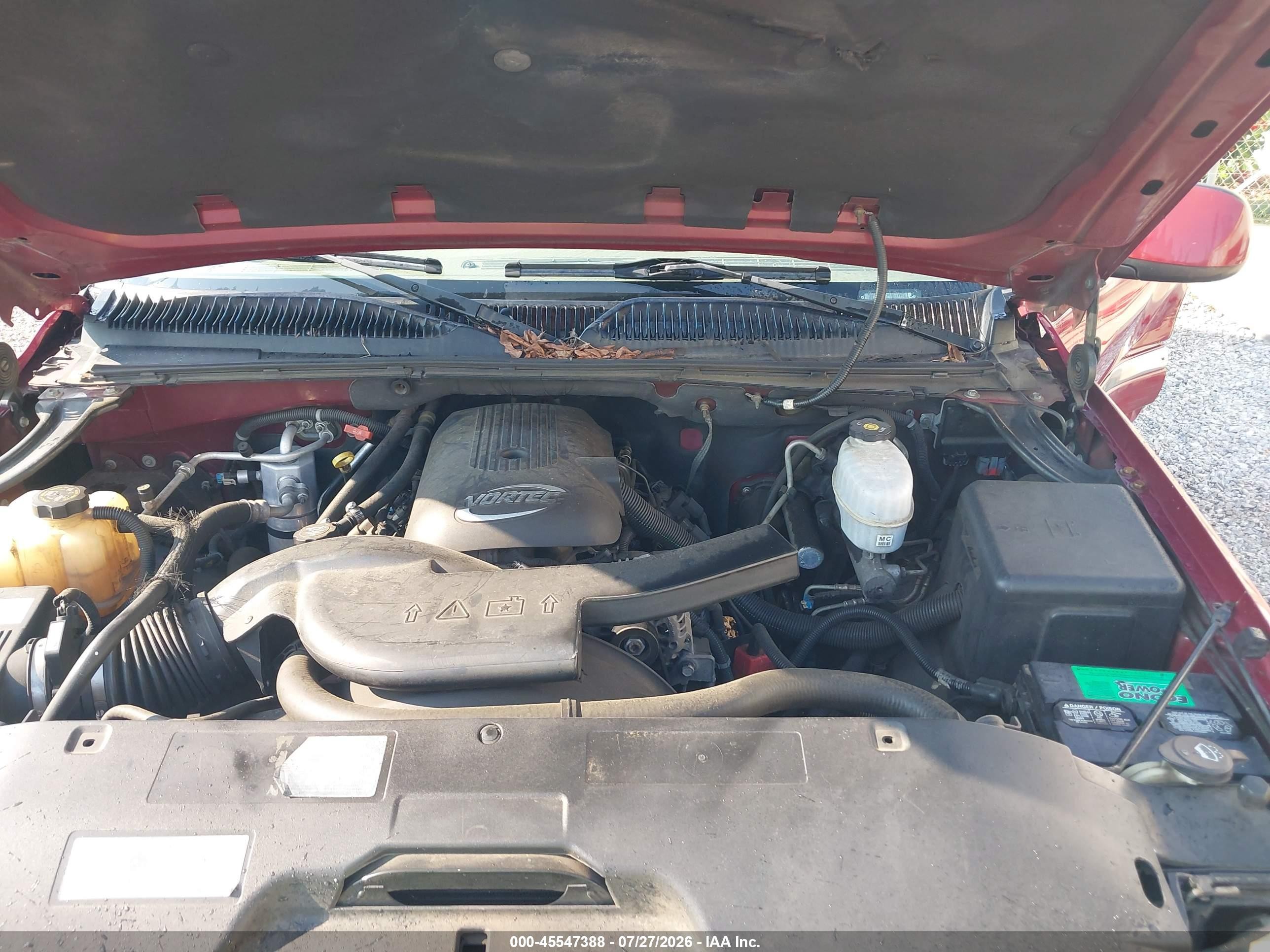 2004 Gmc Yukon Slt Red vin: 1GKEC13Z94R218893