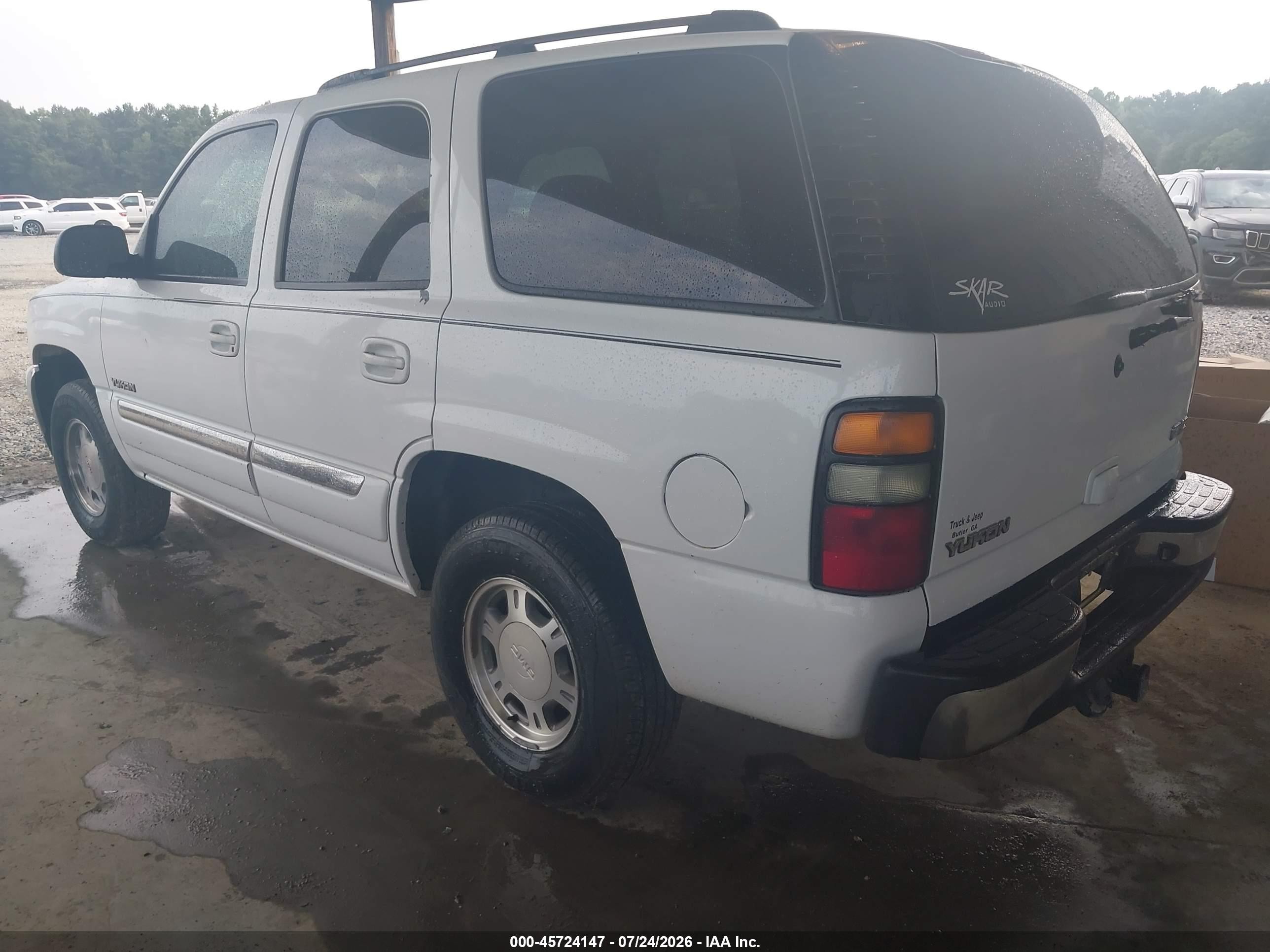 2004 Gmc Yukon Sle White vin: 1GKEC13Z94R312322