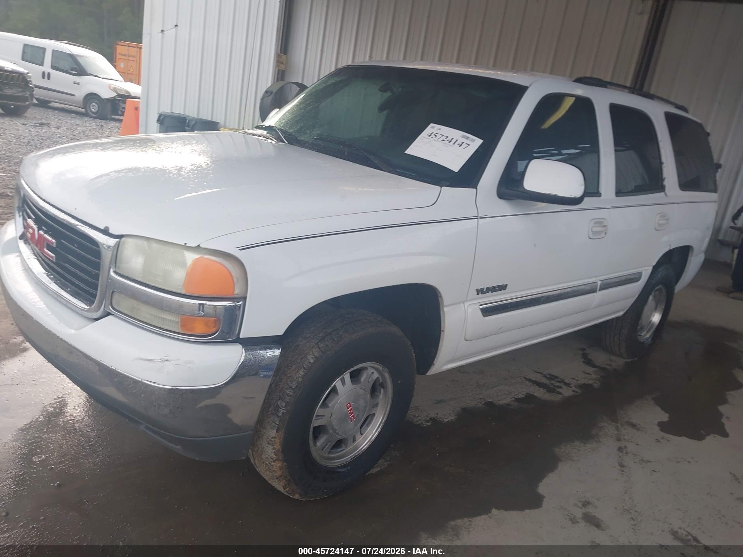 2004 Gmc Yukon Sle White vin: 1GKEC13Z94R312322