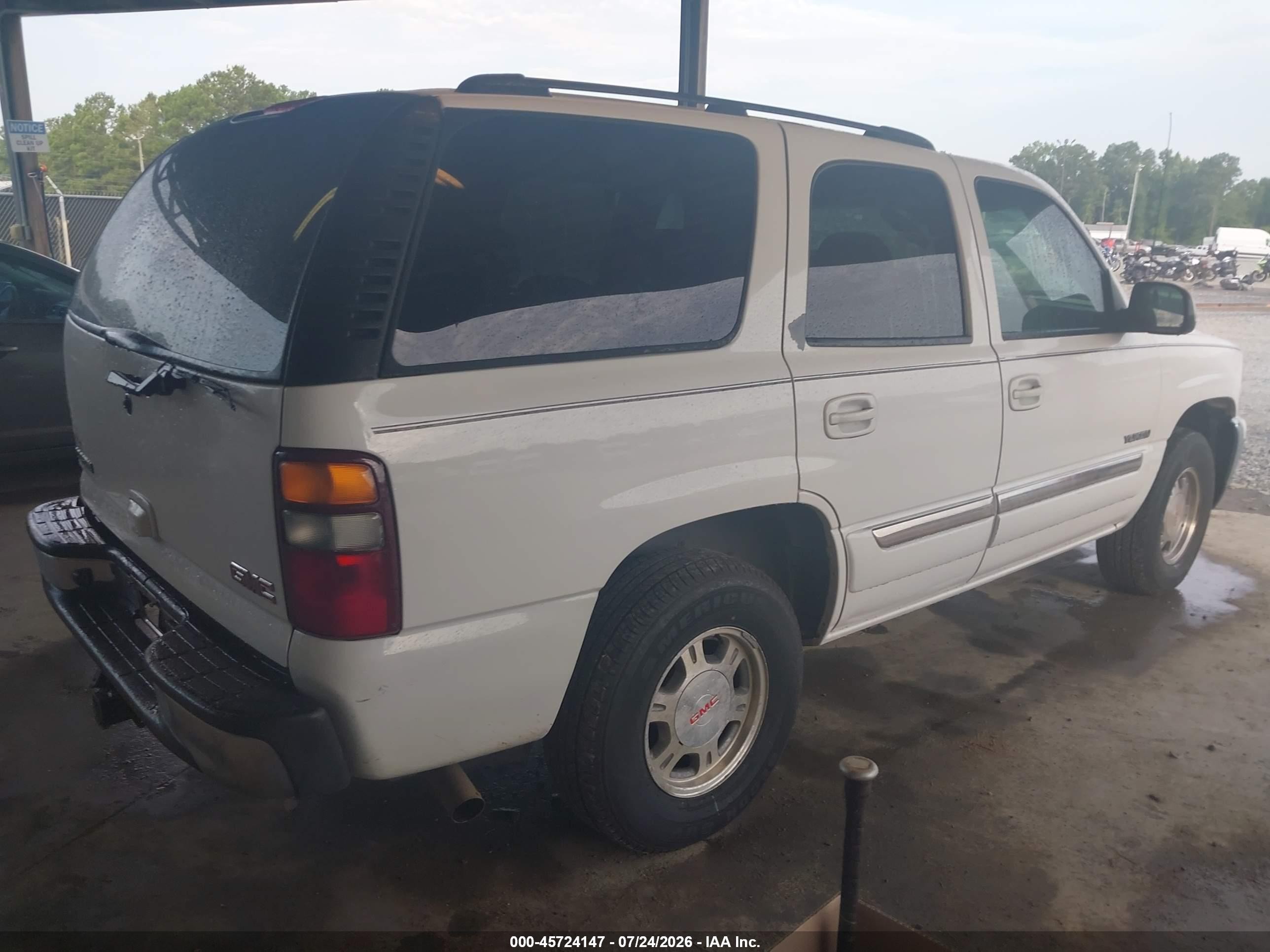 2004 Gmc Yukon Sle White vin: 1GKEC13Z94R312322