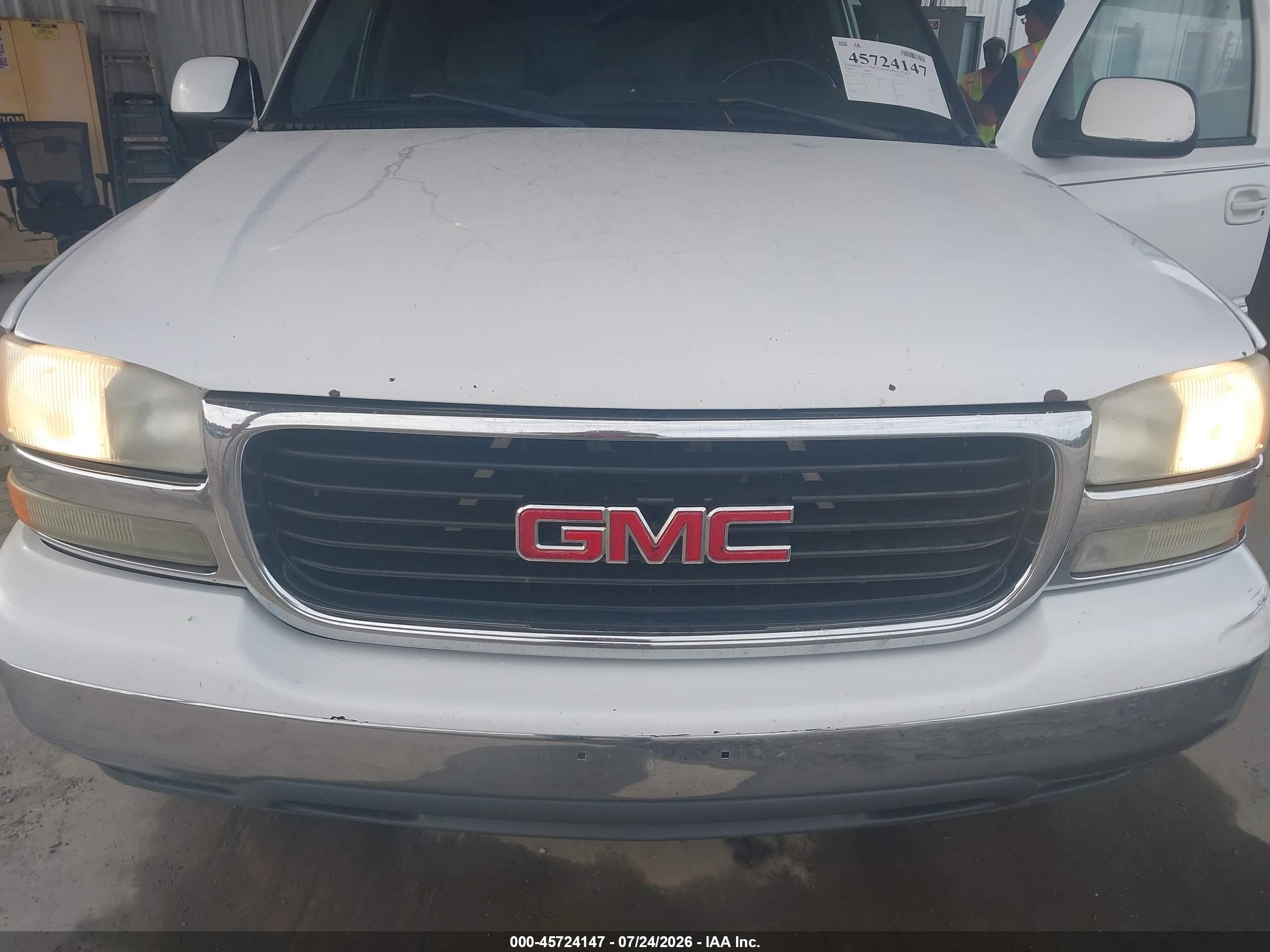 2004 Gmc Yukon Sle White vin: 1GKEC13Z94R312322