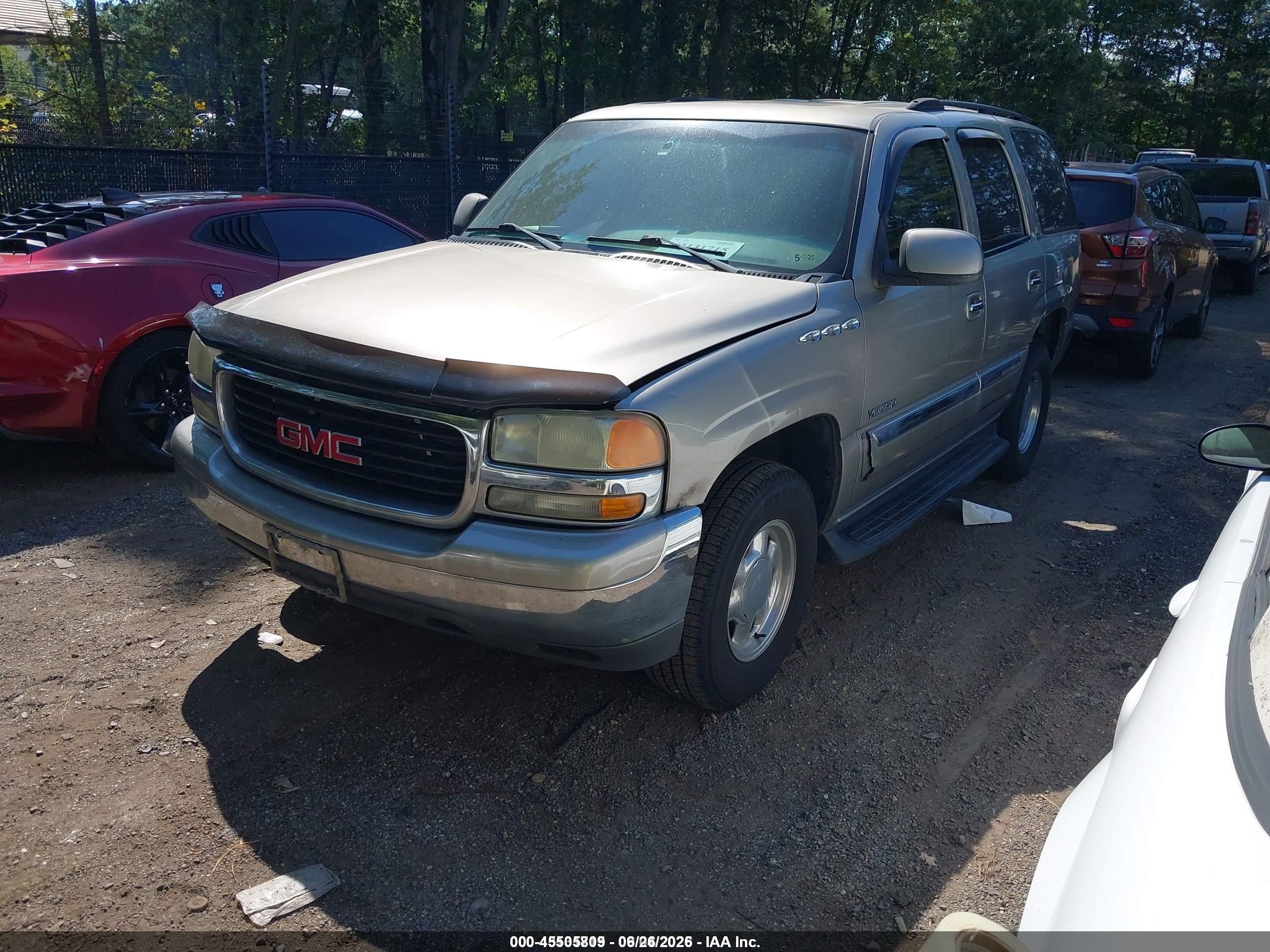 2003 Gmc Yukon Slt Gray vin: 1GKEC13ZX3R178614
