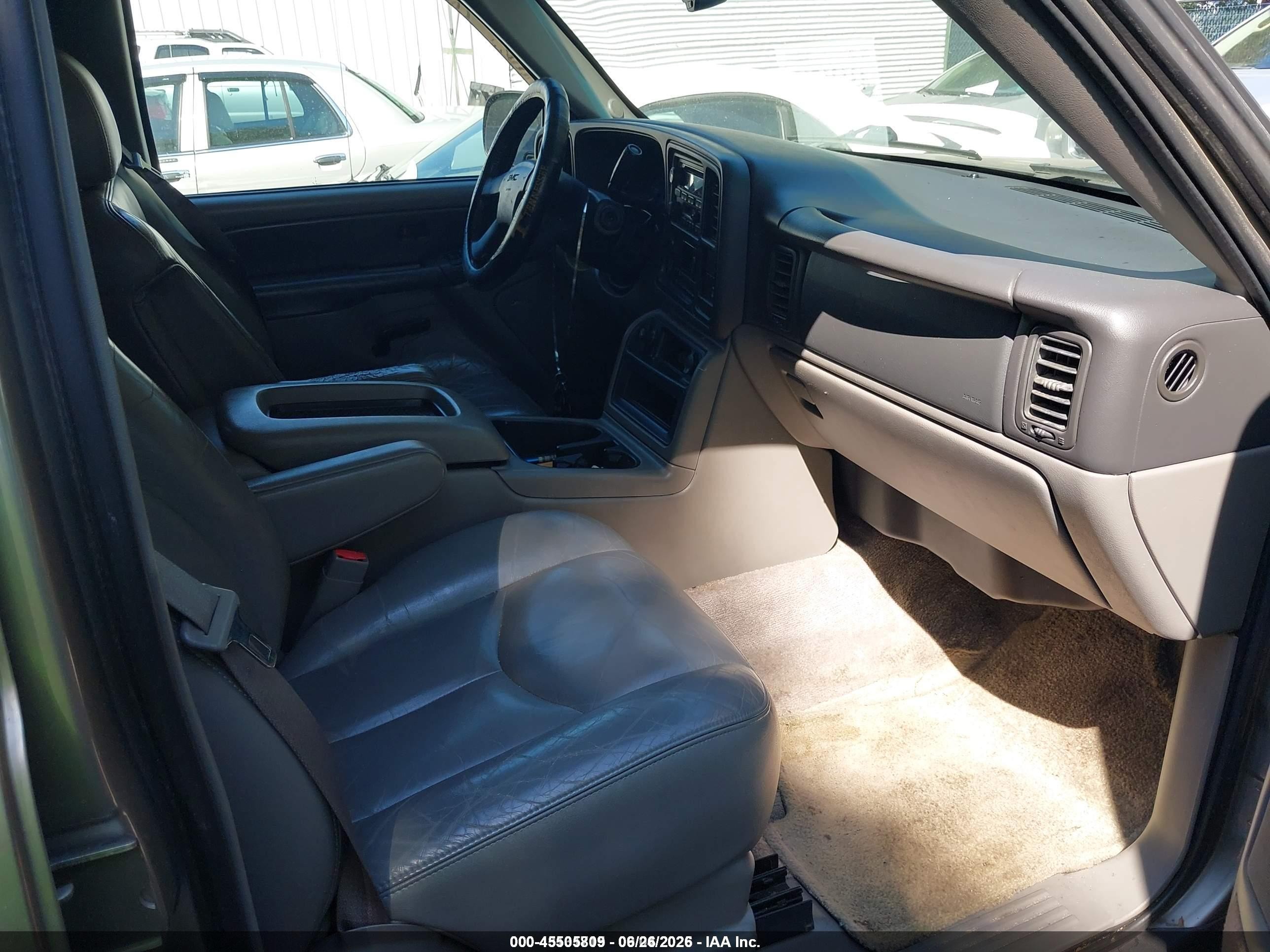 2003 Gmc Yukon Slt Gray vin: 1GKEC13ZX3R178614