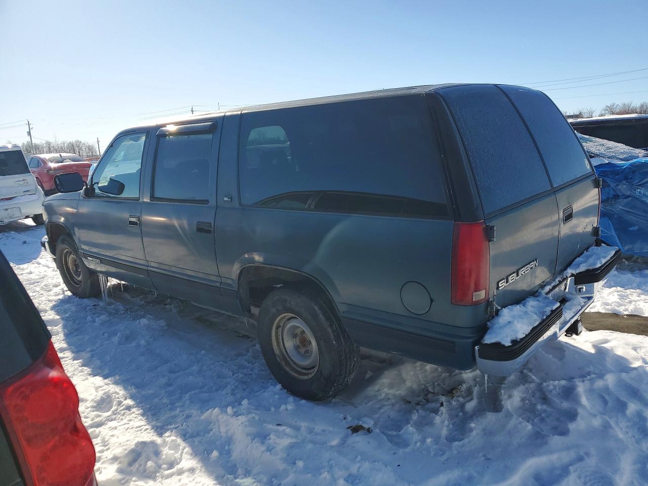 1992 Gmc Suburban C1500 Green vin: 1GKEC16K5NJ721755