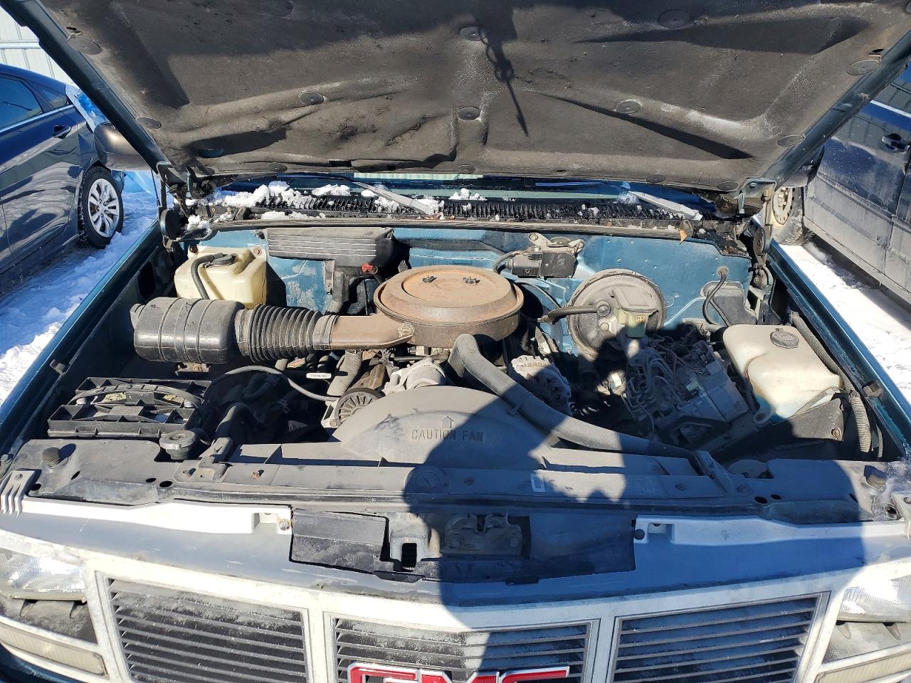 1992 Gmc Suburban C1500 Green vin: 1GKEC16K5NJ721755