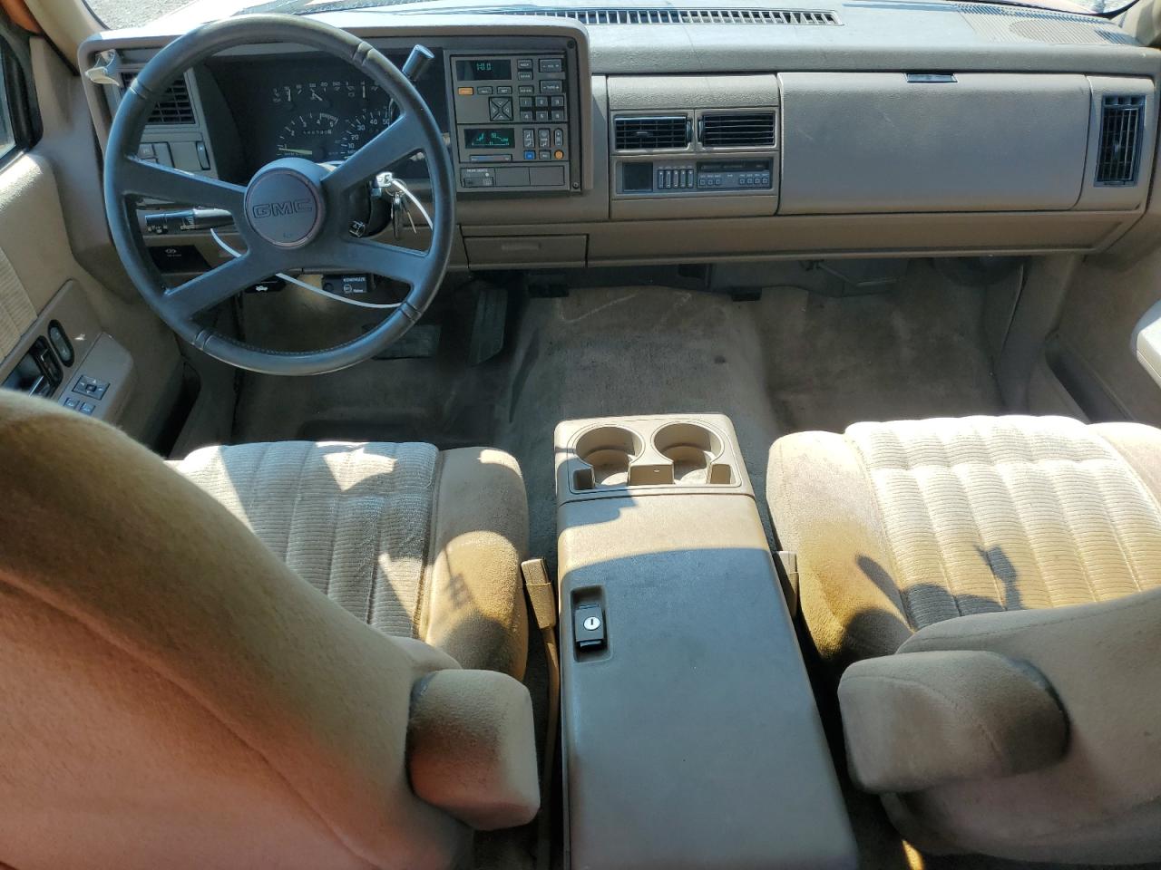 1993 Gmc Suburban C1500   Orange vin: 1GKEC16K5PJ731236