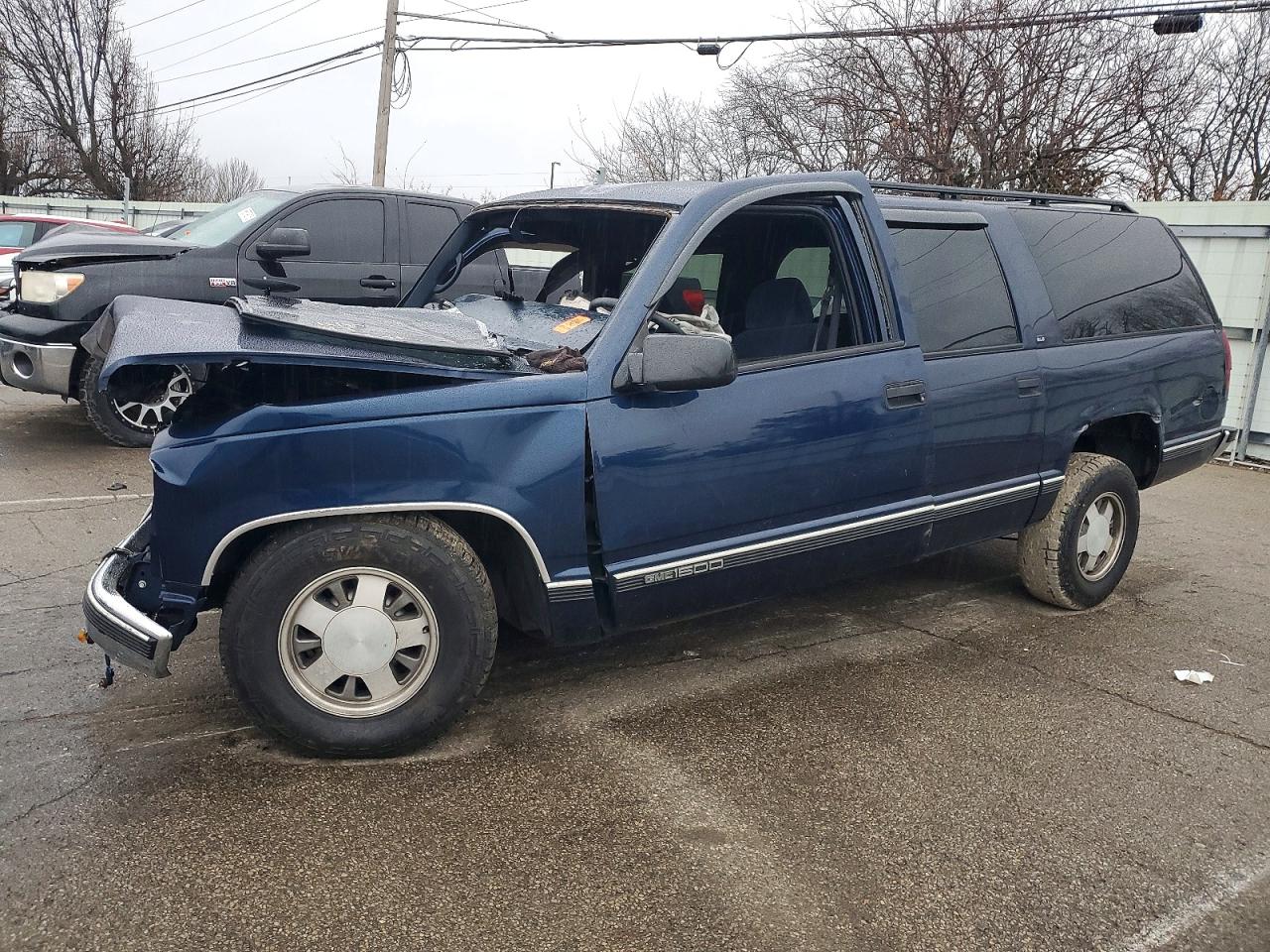 1997 Chev Suburban C1500 Blue vin: 1GKEC16R9VJ743626