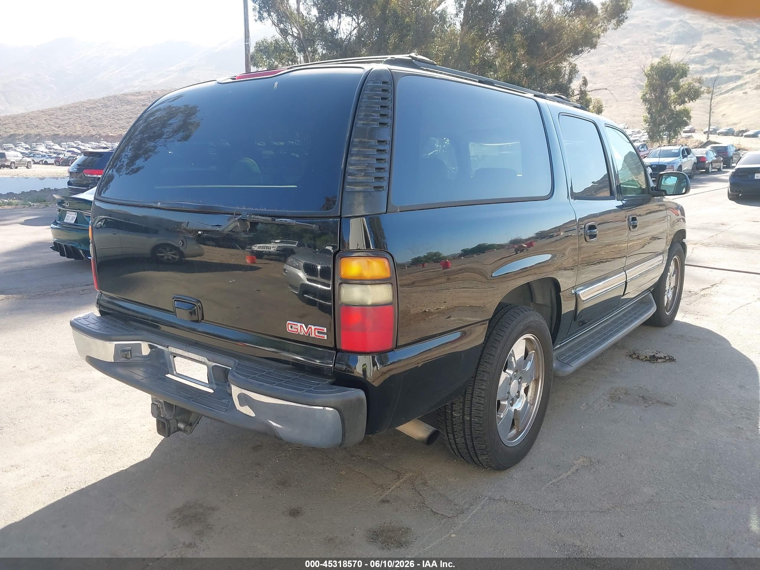 2004 Gmc Yukon Xl 1500 Slt Black vin: 1GKEC16T04J187474