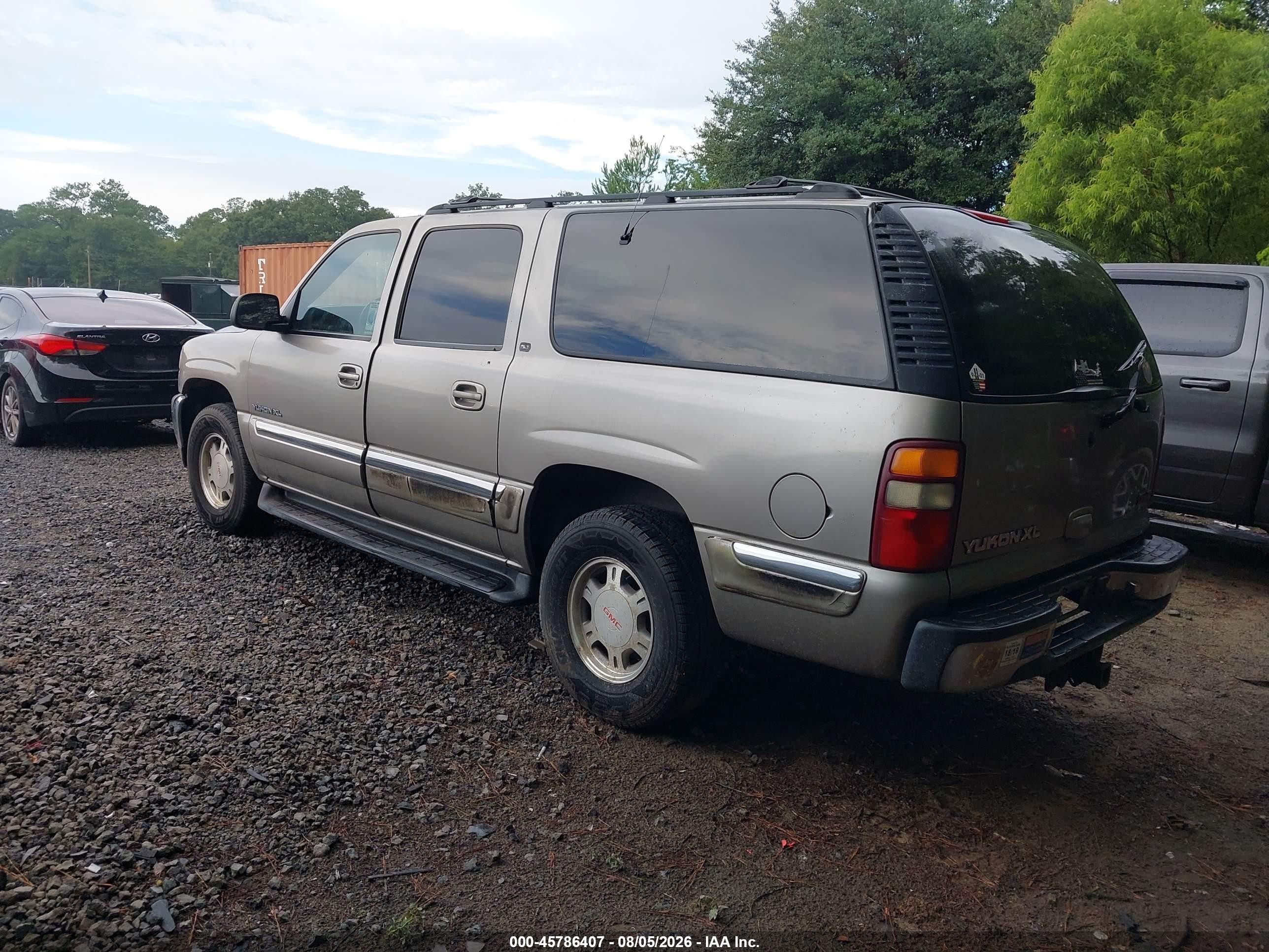 2001 Gmc Yukon Xl 1500 Slt Tan vin: 1GKEC16T21J221278
