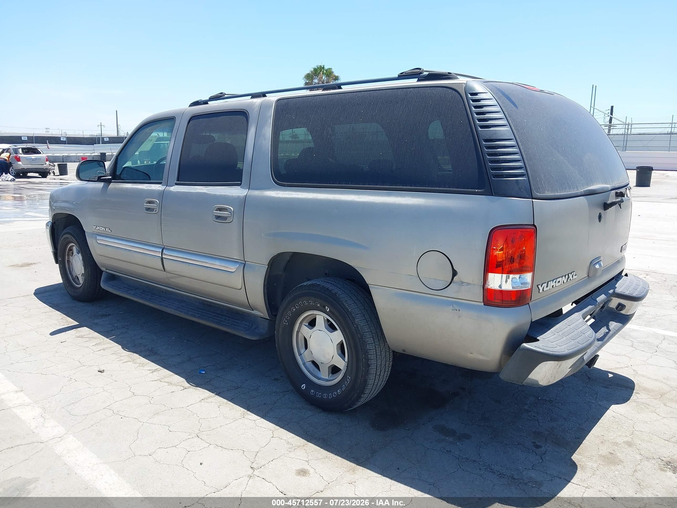 2003 Gmc Yukon Xl 1500 Sle Pewter vin: 1GKEC16T93J341193