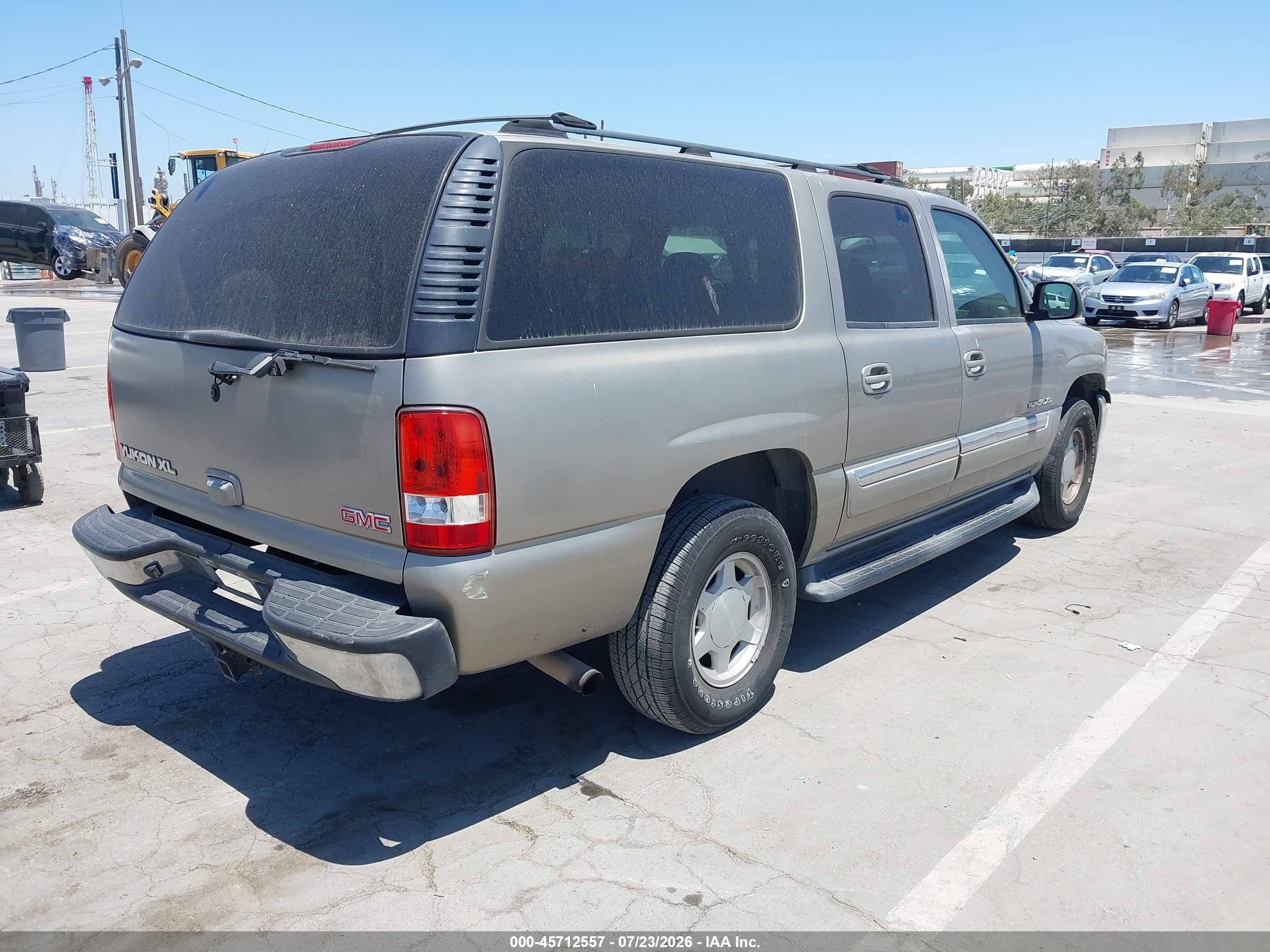 2003 Gmc Yukon Xl 1500 Sle Pewter vin: 1GKEC16T93J341193