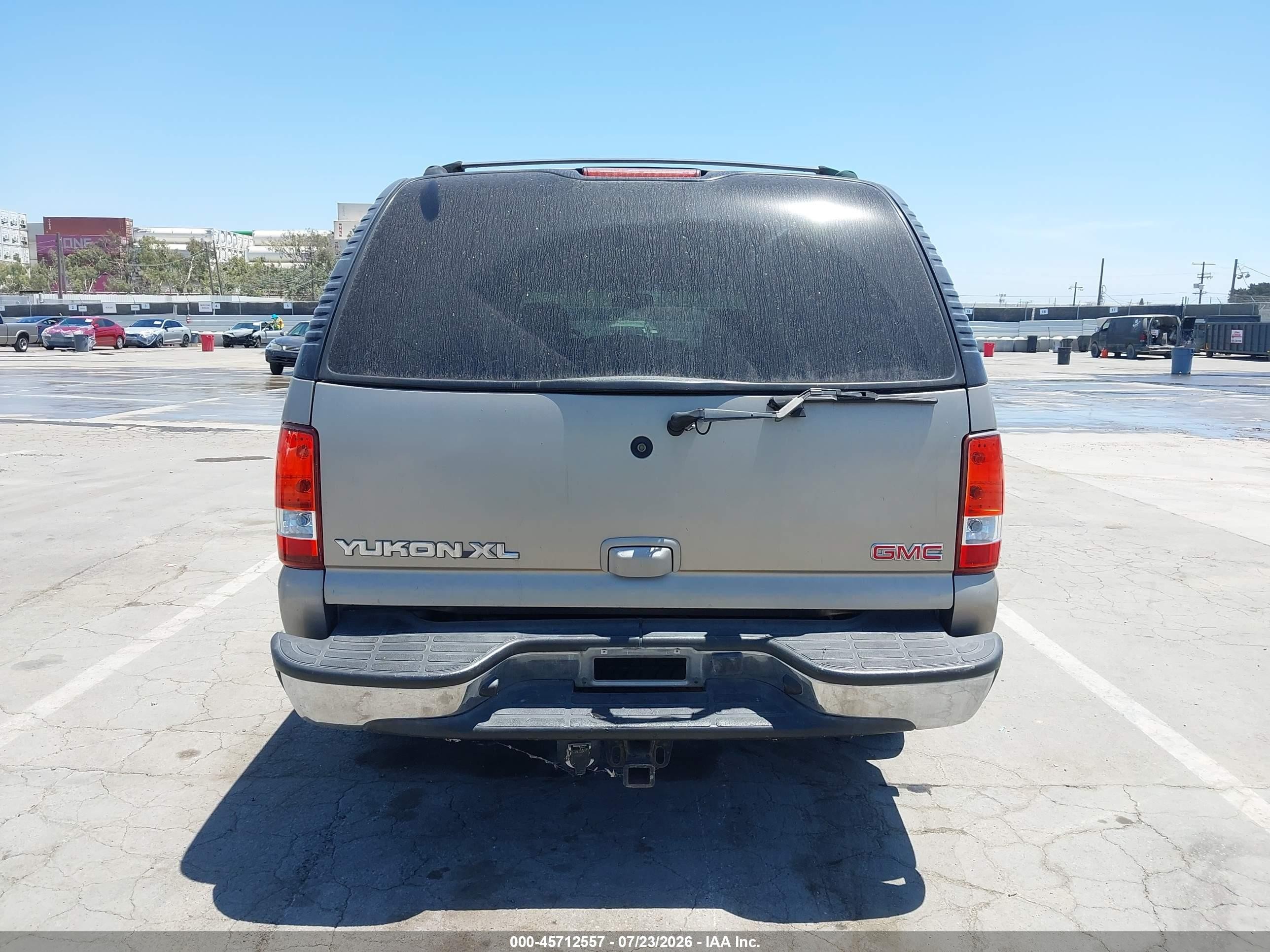 2003 Gmc Yukon Xl 1500 Sle Pewter vin: 1GKEC16T93J341193