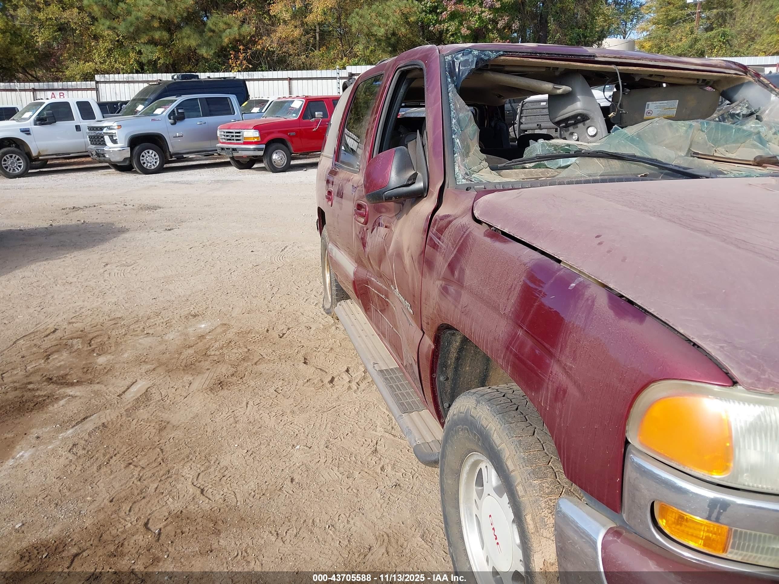 2002 Gmc Yukon Xl 1500 Sle Темно-бордовый vin: 1GKEC16Z12J192121