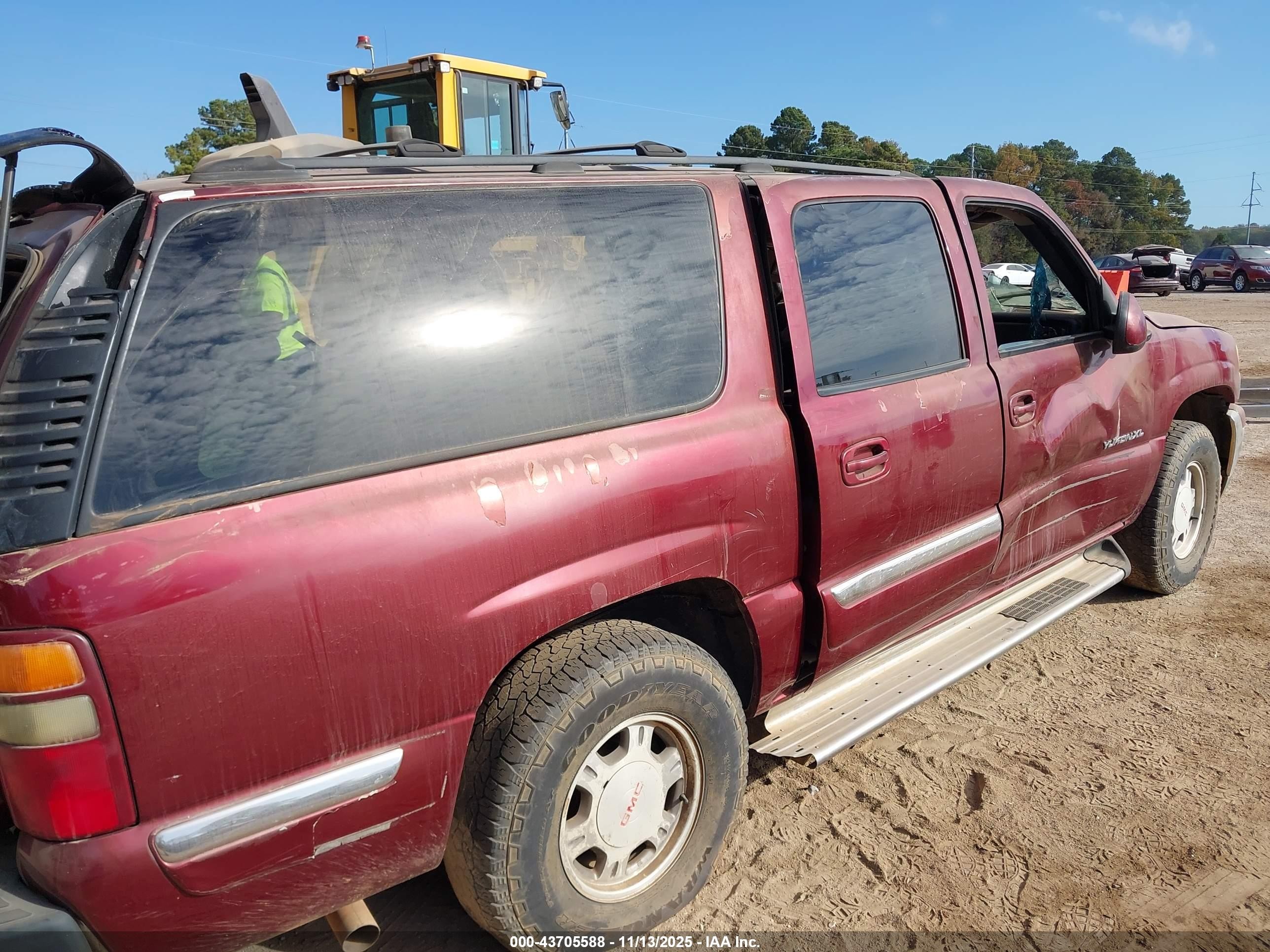 2002 Gmc Yukon Xl 1500 Sle Темно-бордовый vin: 1GKEC16Z12J192121