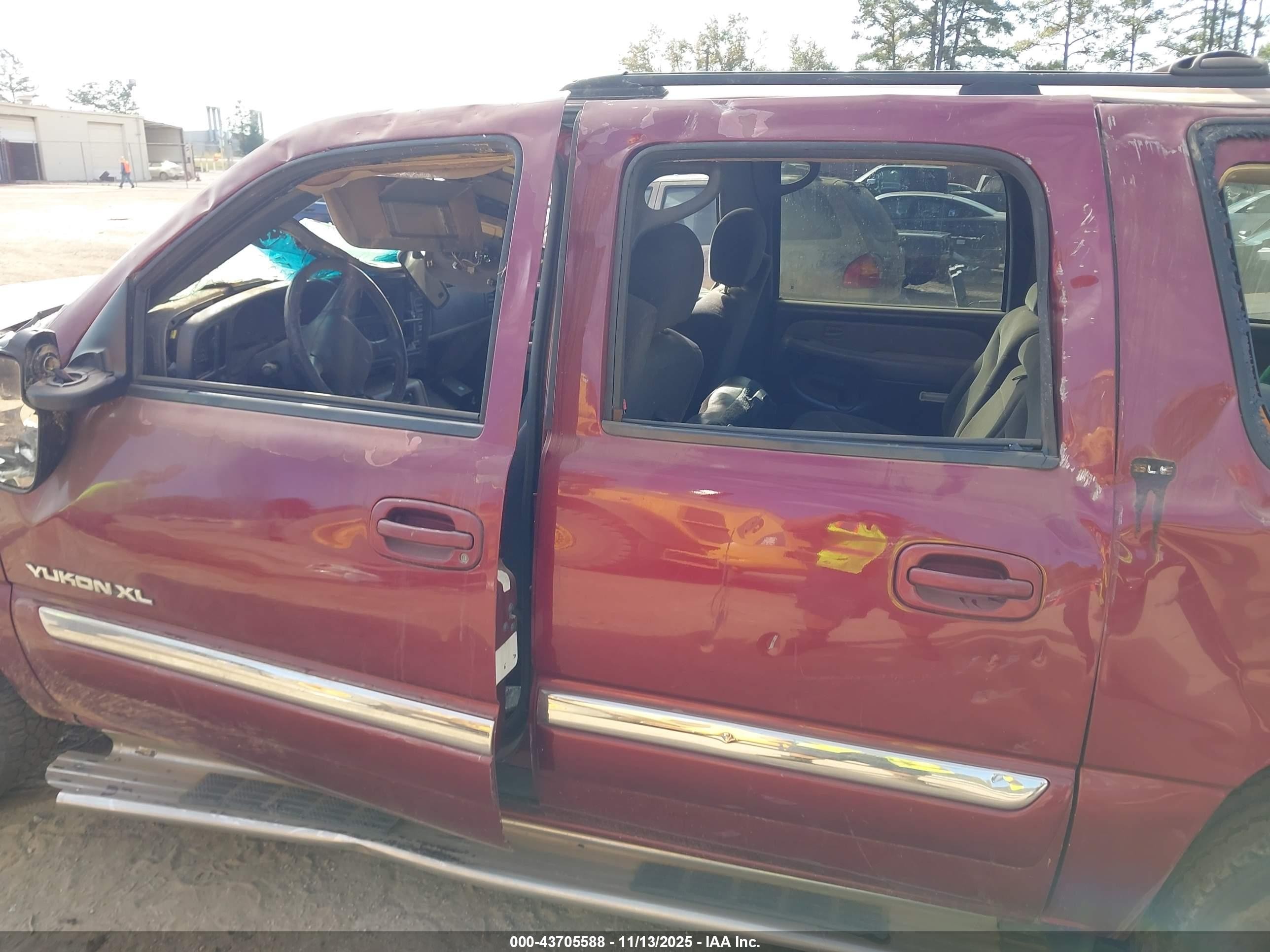 2002 Gmc Yukon Xl 1500 Sle Темно-бордовый vin: 1GKEC16Z12J192121