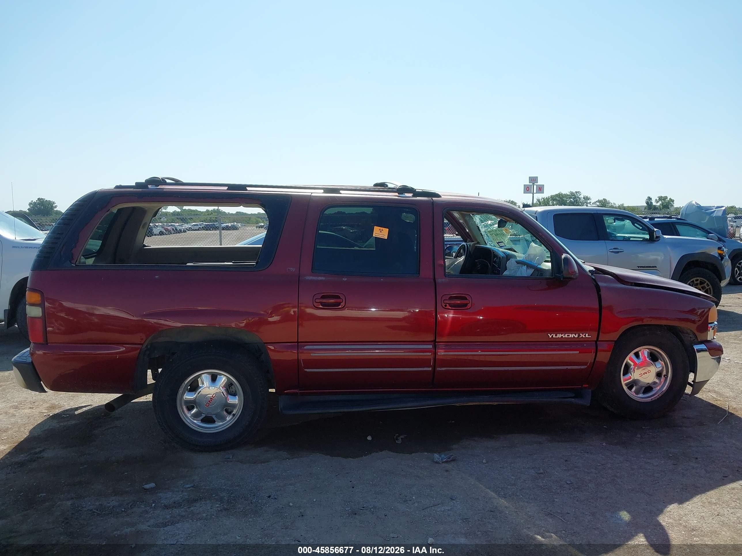 2002 Gmc Yukon Xl 1500 Slt Red vin: 1GKEC16Z22J255758