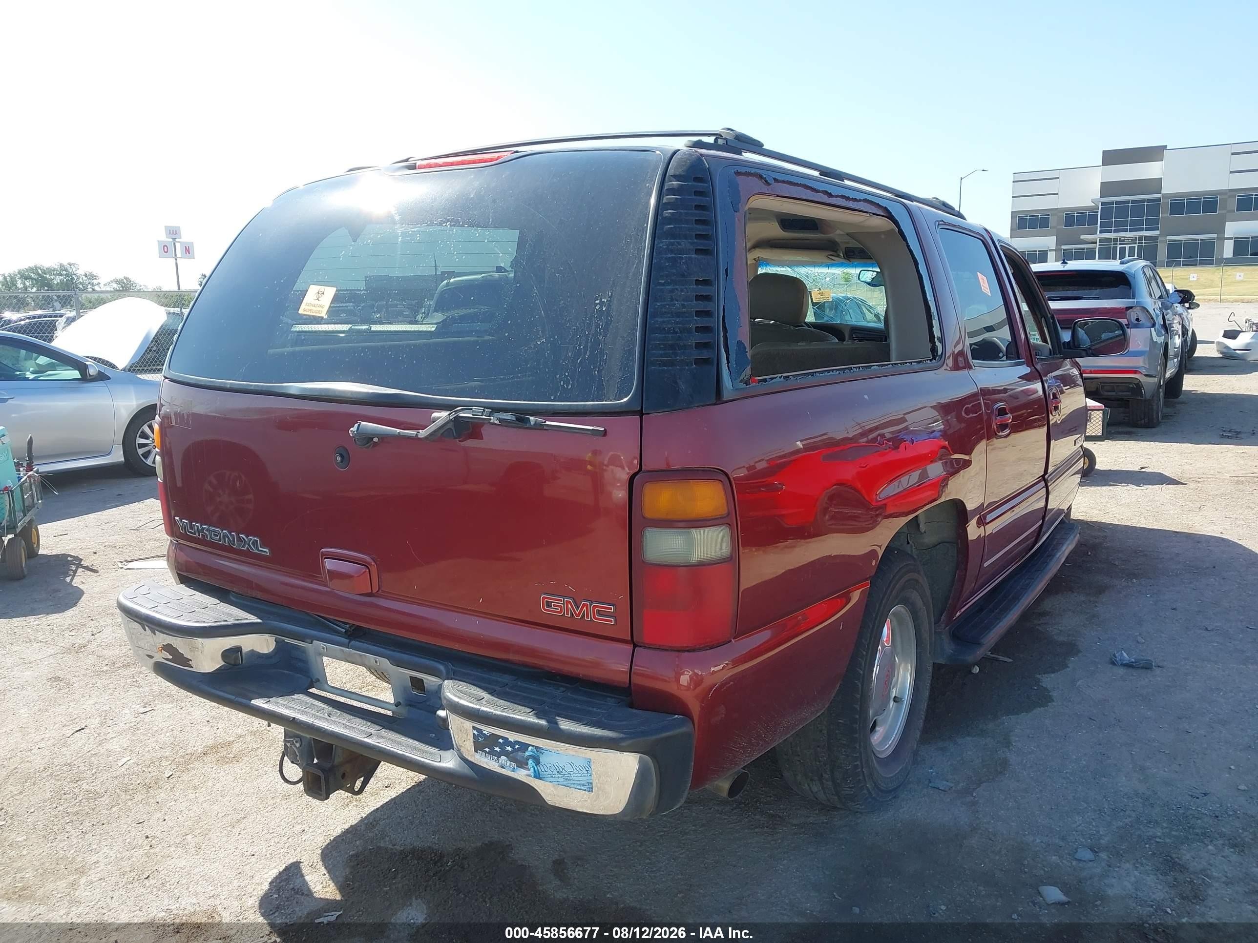 2002 Gmc Yukon Xl 1500 Slt Red vin: 1GKEC16Z22J255758