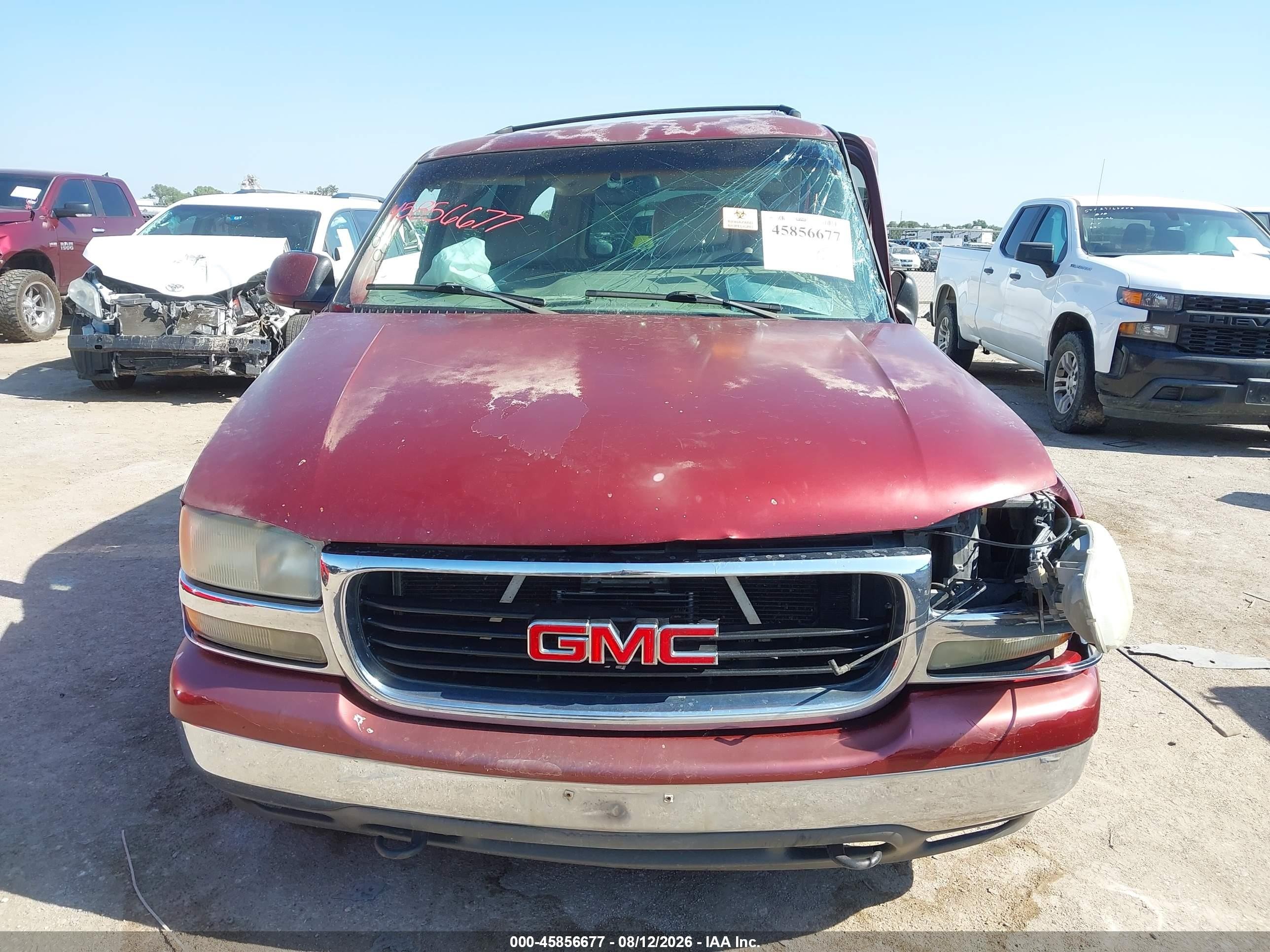 2002 Gmc Yukon Xl 1500 Slt Red vin: 1GKEC16Z22J255758