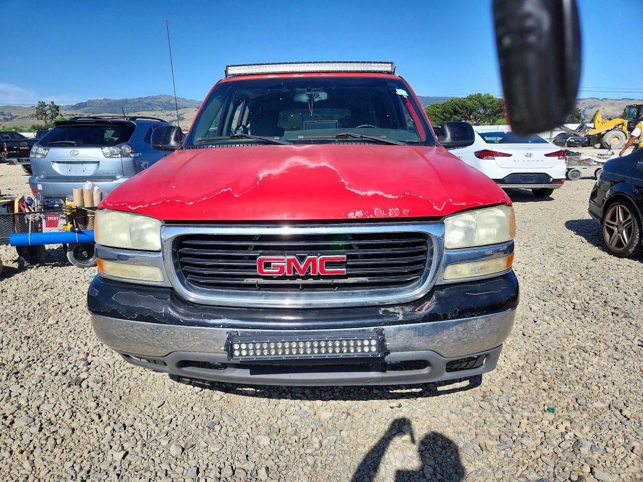 2004 Gmc Yukon Xl C1500 Red vin: 1GKEC16Z34J239622